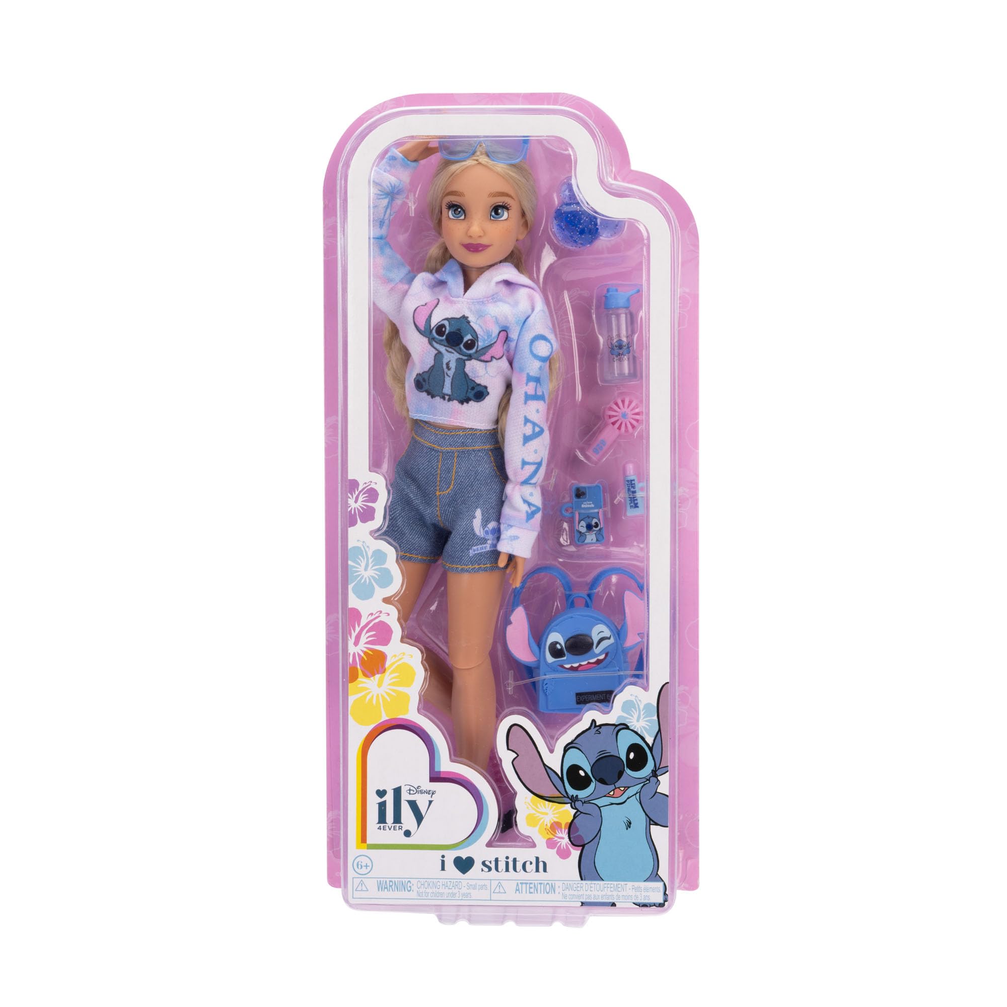 Disney ILY 4ever Stitch Inspired Fashion Doll - 11.5 Inch Tall | 13 Points of Articulation 4
