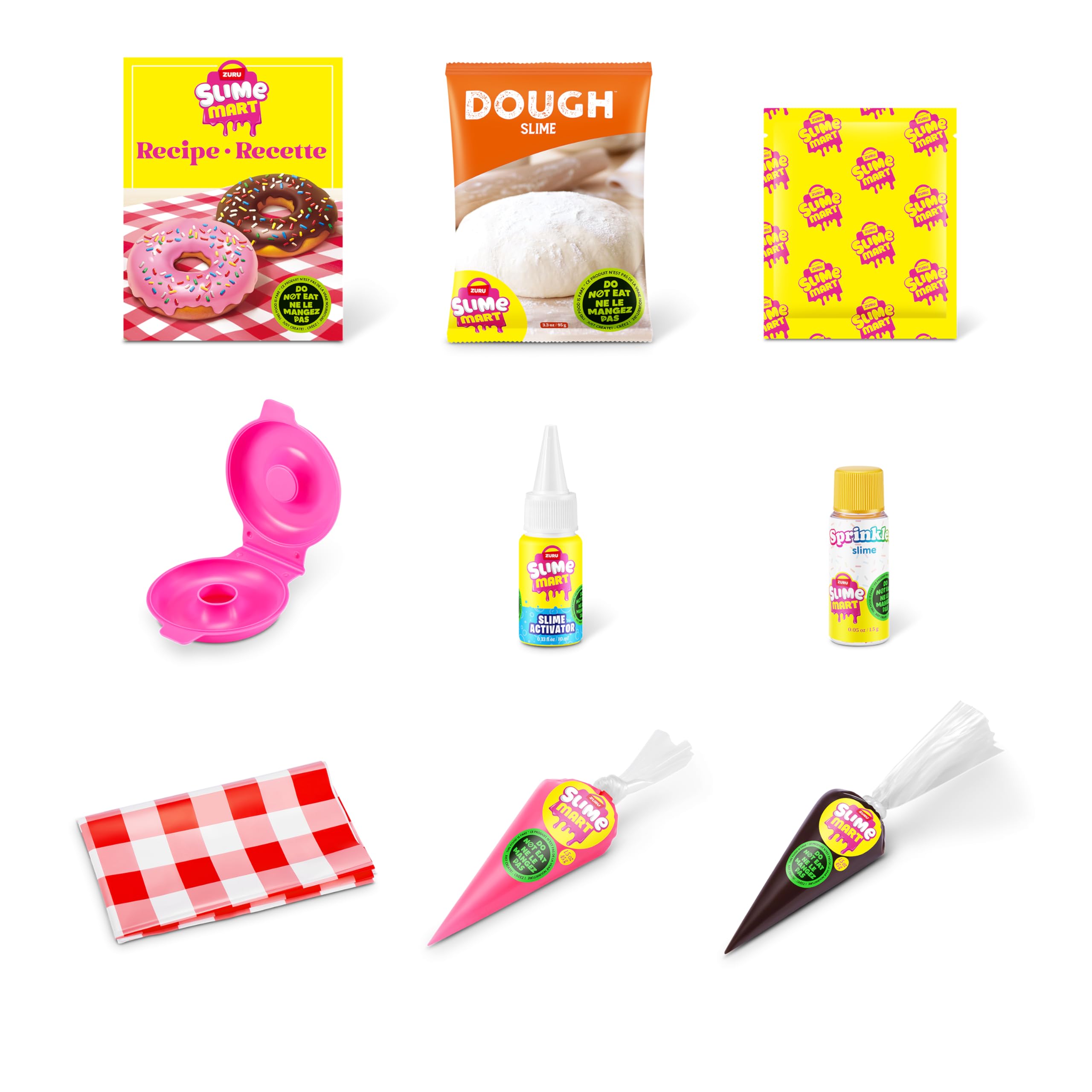 Slime Mart Small Bag by ZURU - Donut Slime Compound for Kids, Arts & Crafts Sensory Play