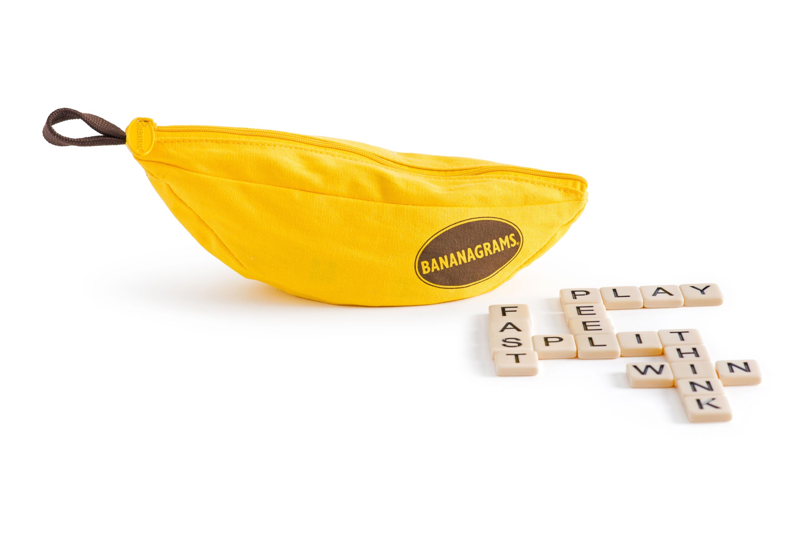 BANANAGRAMS Bananagrams Word Game for 2-6 Players, Ages 7+