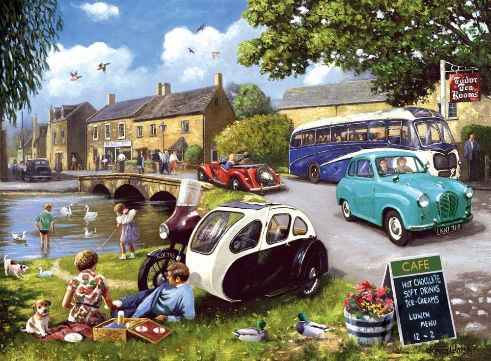 Ravensburger Happy Days Collection No. 2 Days Out - 4x 500 Piece Jigsaw Puzzle Set 5