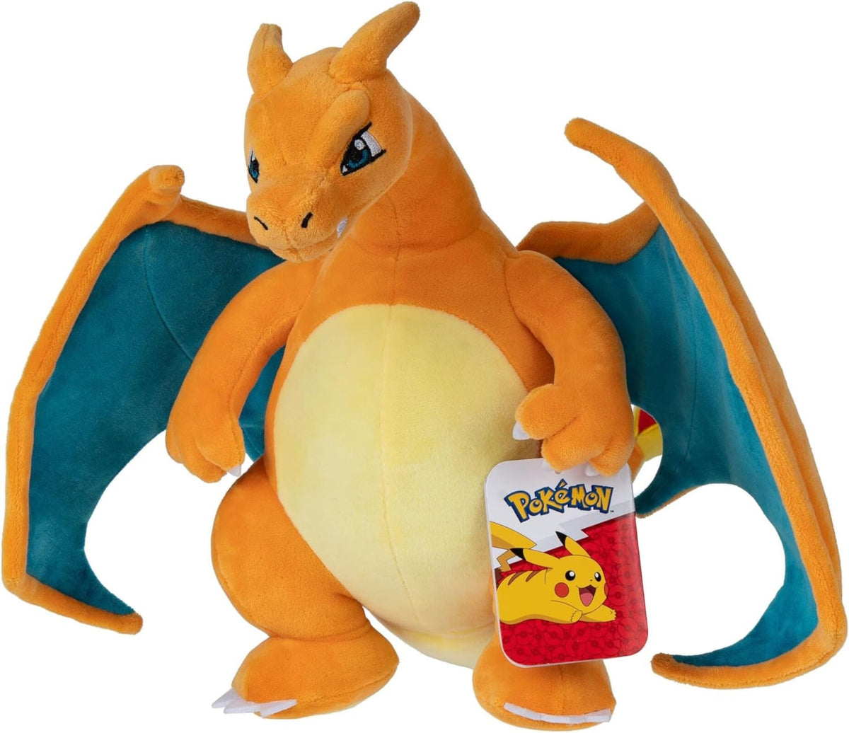 Pokémon Charizard Plush - 12" Medium Size | Classic Edition | Polyester