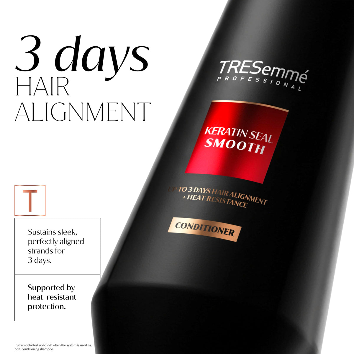 TRESemmé Keratin Seal Smooth Conditioner - 3-Day Hair Alignment & Heat Resistance | 200 ml