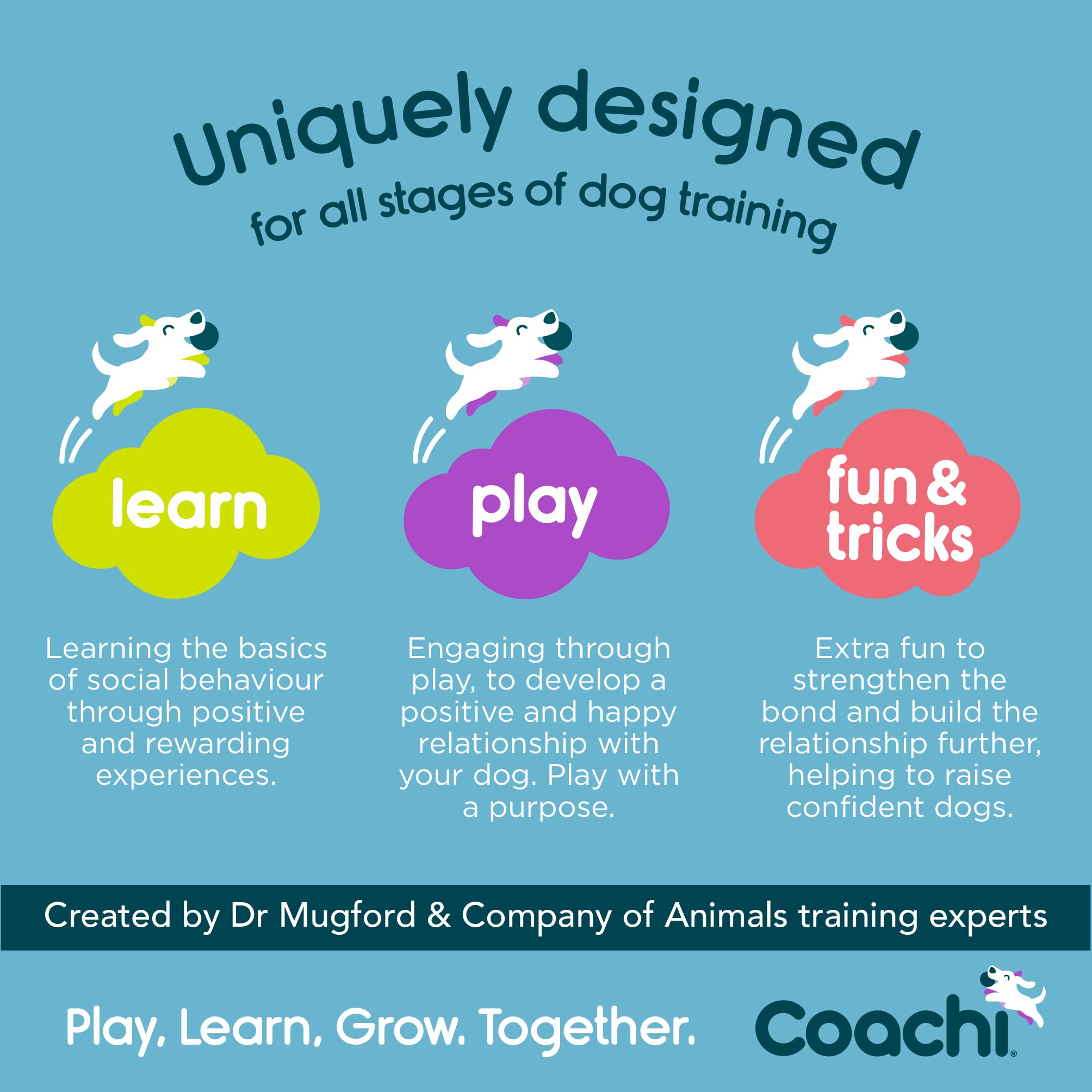 Coachi Chase & Crinkle Enrichment Dog Toy - Soft Faux Lambswool | Navy & Coral 5