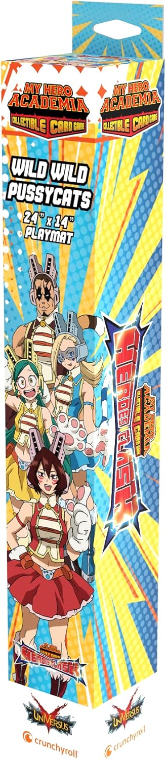 Jasco Games My Hero Academia CCG Wild Wild Pussycats Play Mat 3