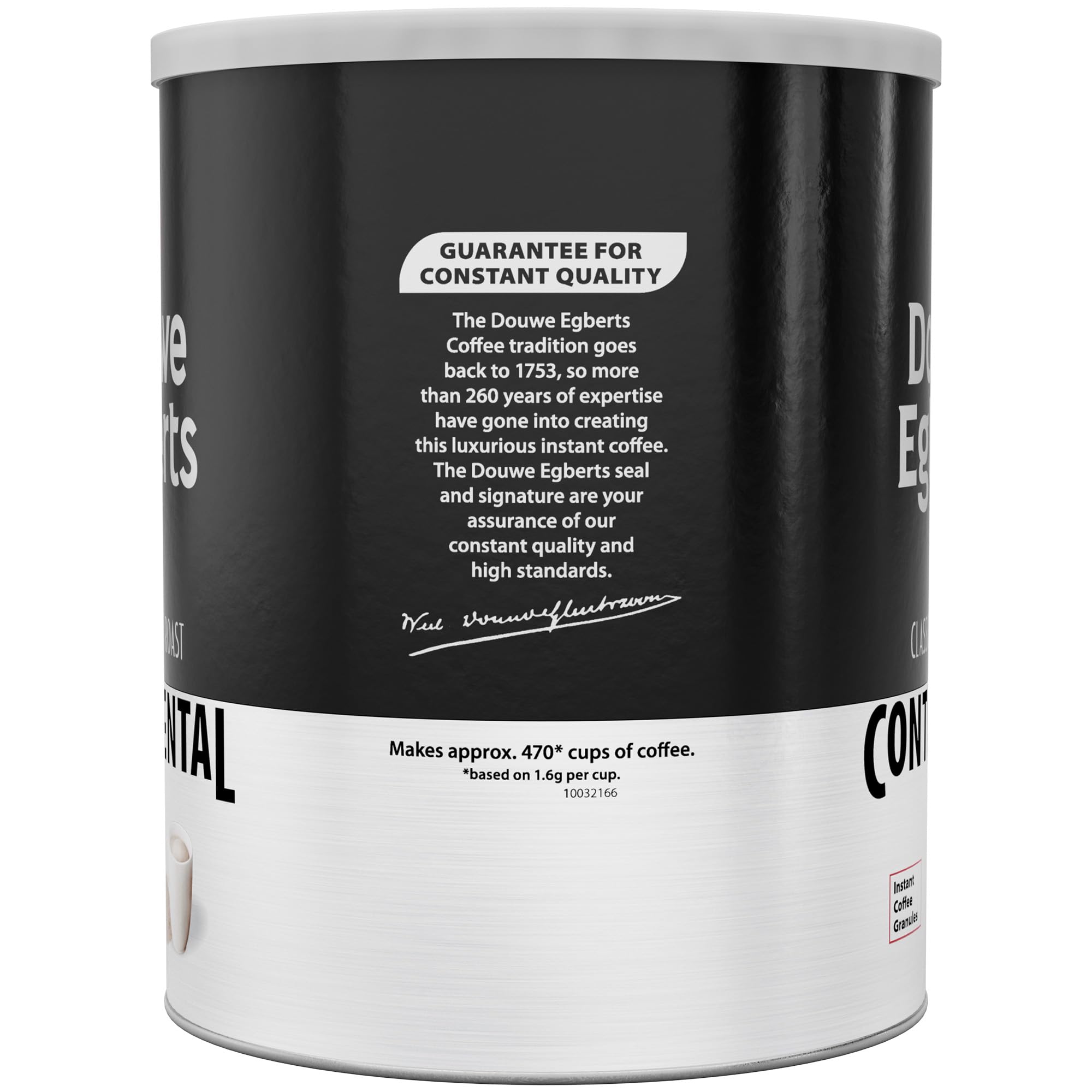 Douwe Egberts Continental Coffee Rich Roast 750g Instant Coffee 9