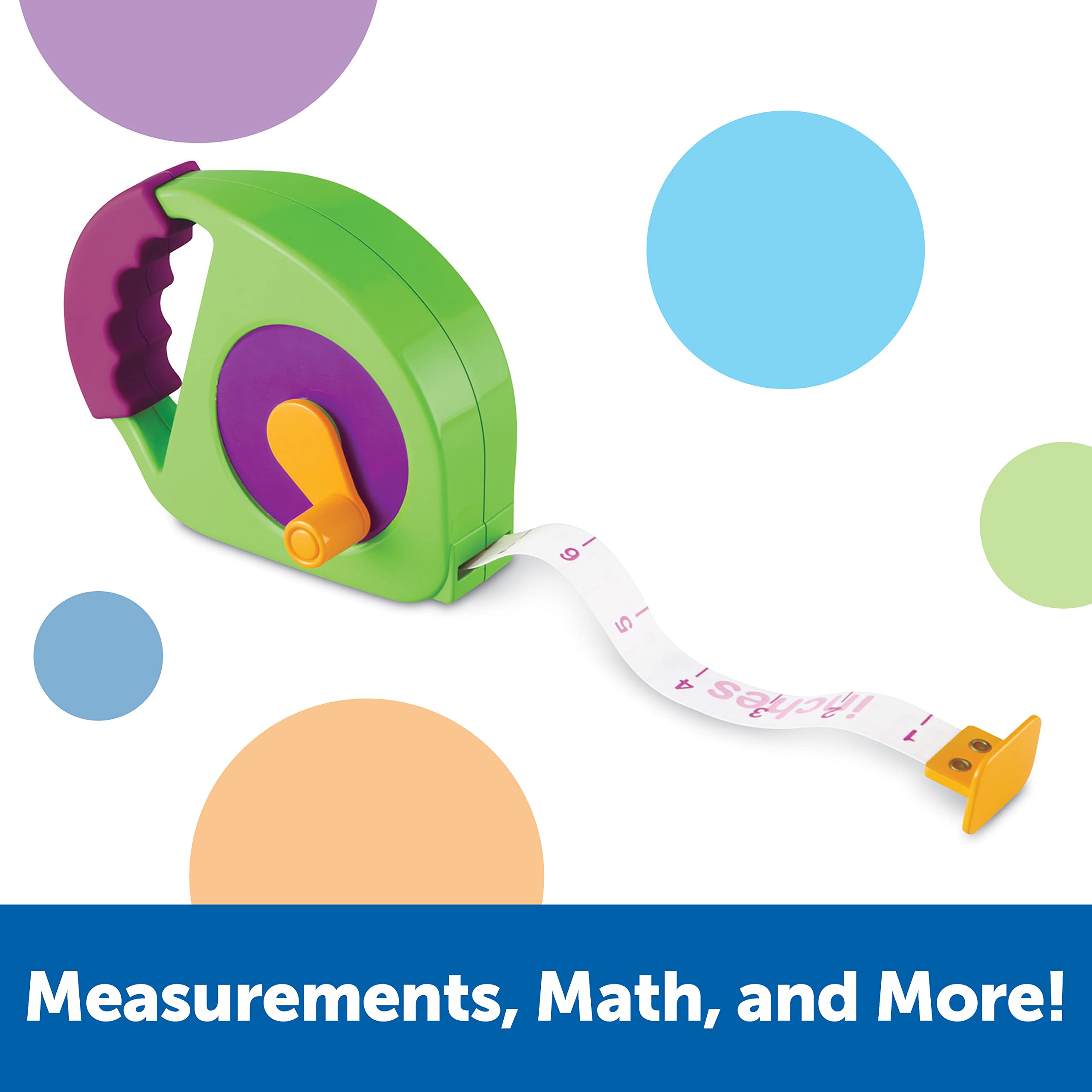 Learning Resources Measure It Tape Measure - Educational Toy for Ages 3+ 8