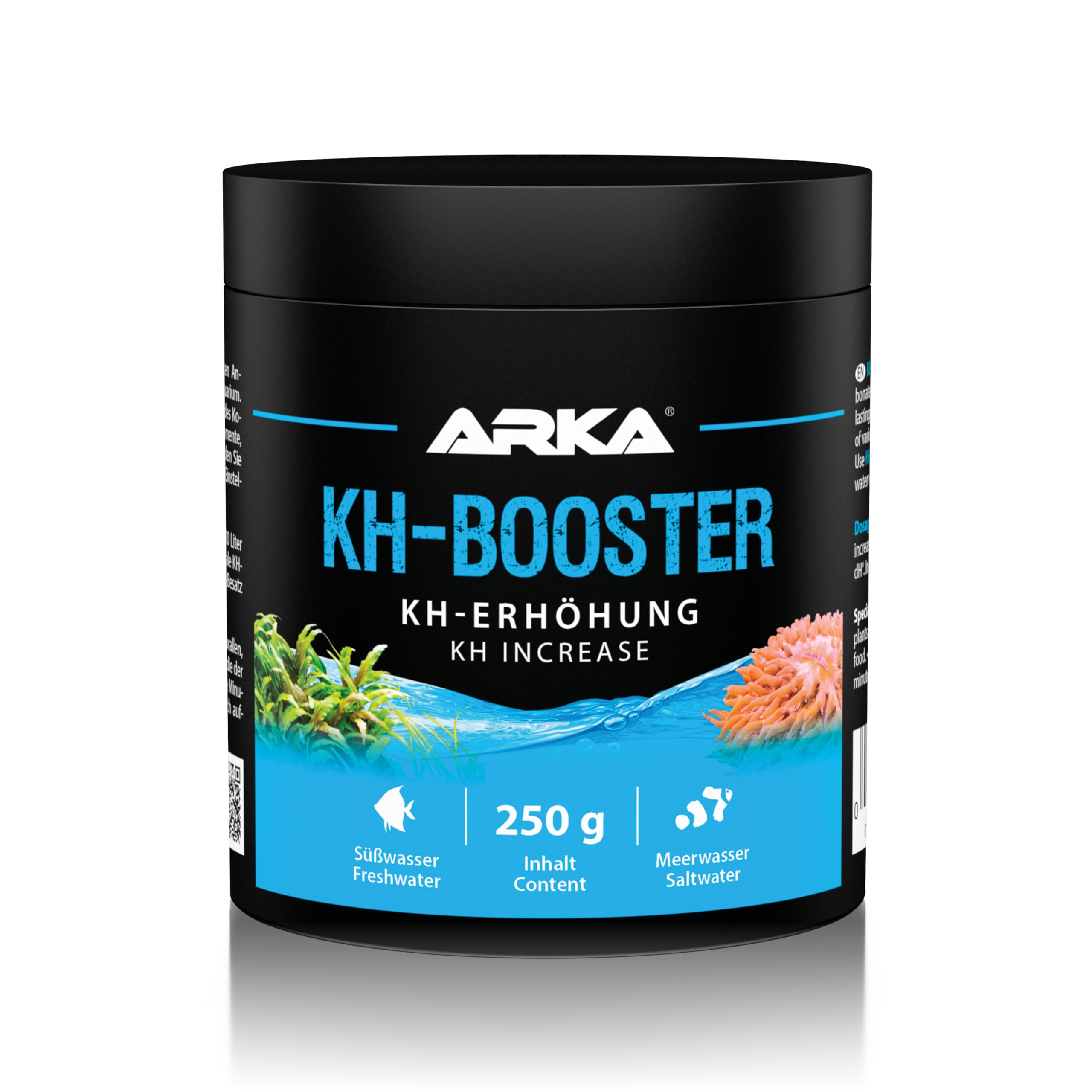 ARKA KH Booster Carbonate Hardness Powder 250g | Raises KH & Stabilizes pH
