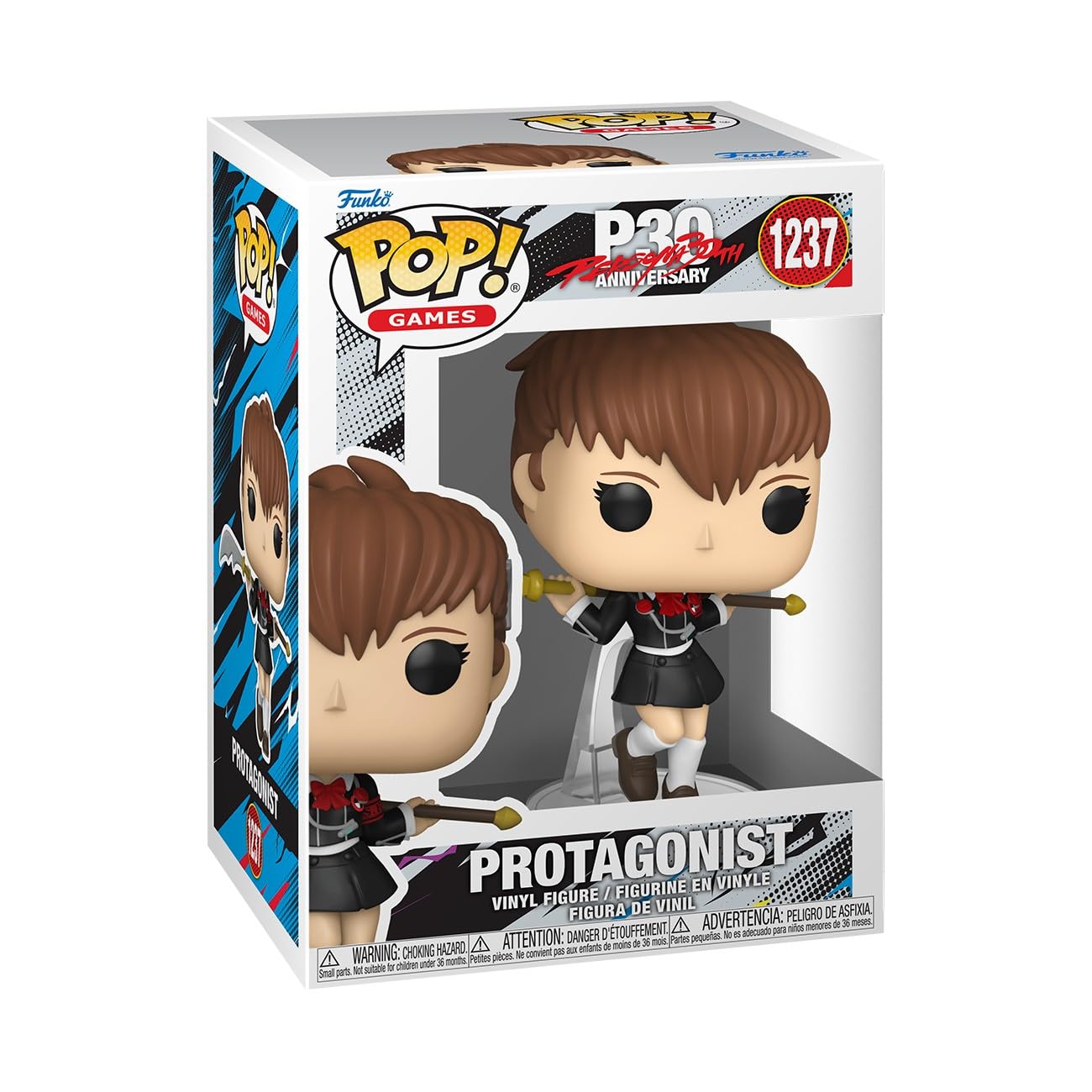 Funko Persona Female Protagonist Chibi Vinyl Figure - 3.75 in Collectible | Model 91465