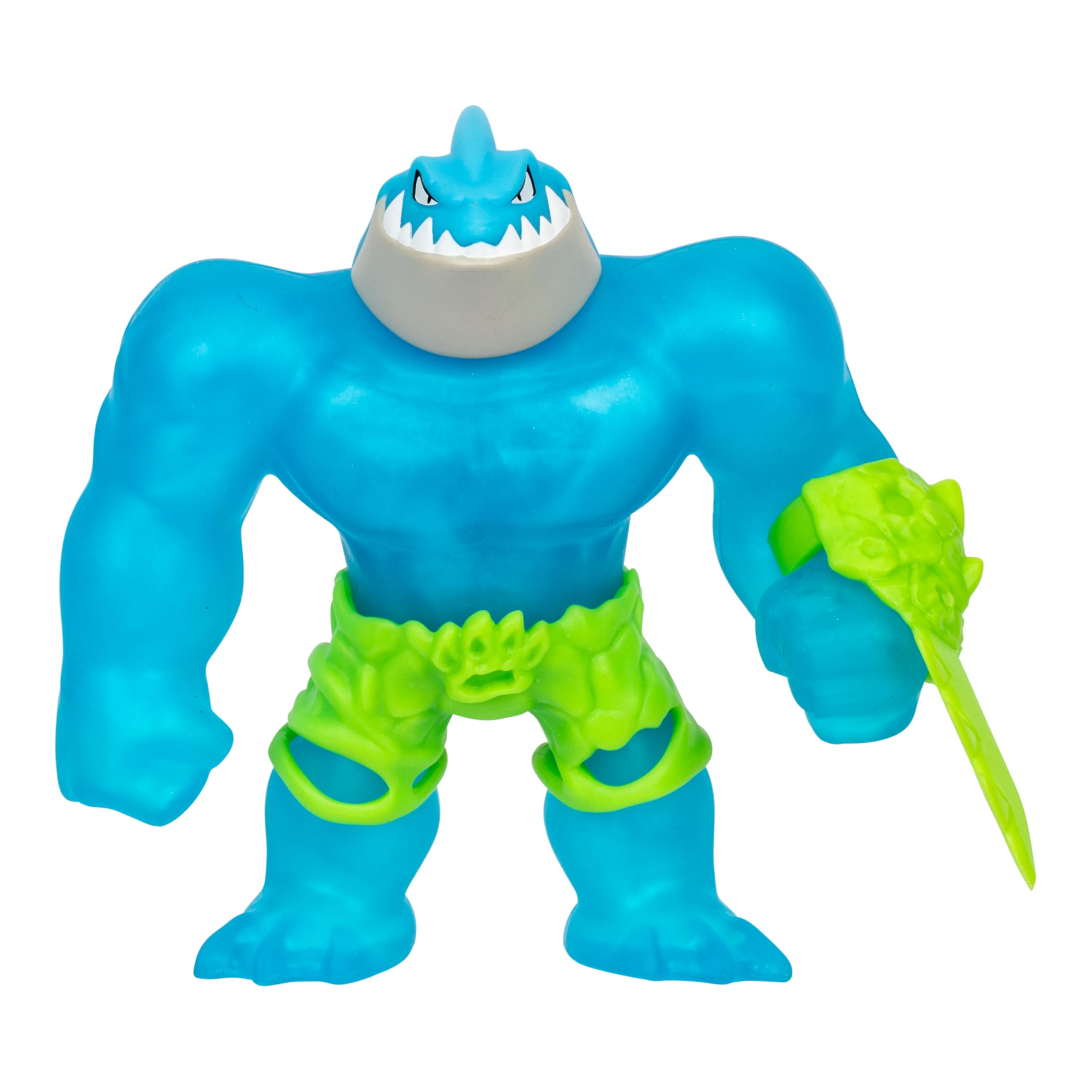 Heroes of Goo Jit Zu Meteor Madness Thrash - Stretchy Goo-Filled Action Figure with Meteor Shark Tooth Sword