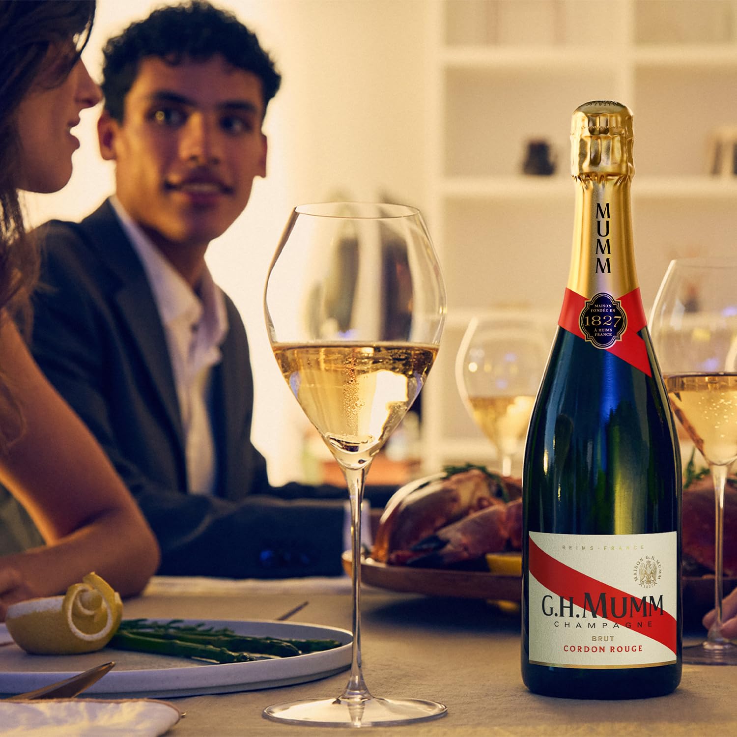 G.H. Mumm - Cordon Rouge Non Vintage Champagne (75 cl)