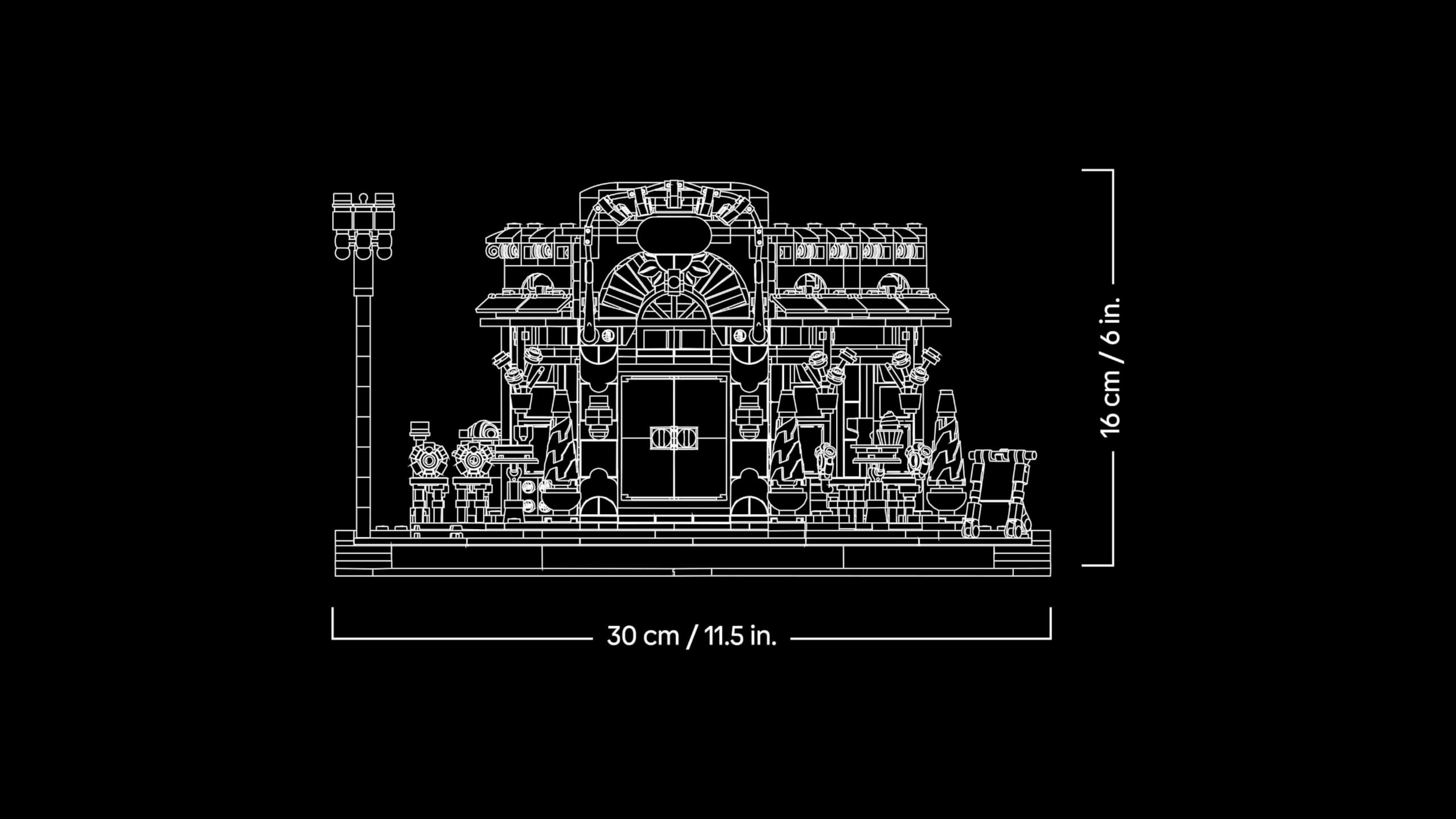 LEGO Icons French Café Building Set - 1101-Piece Adult Model with Facade & Flowerpots 10