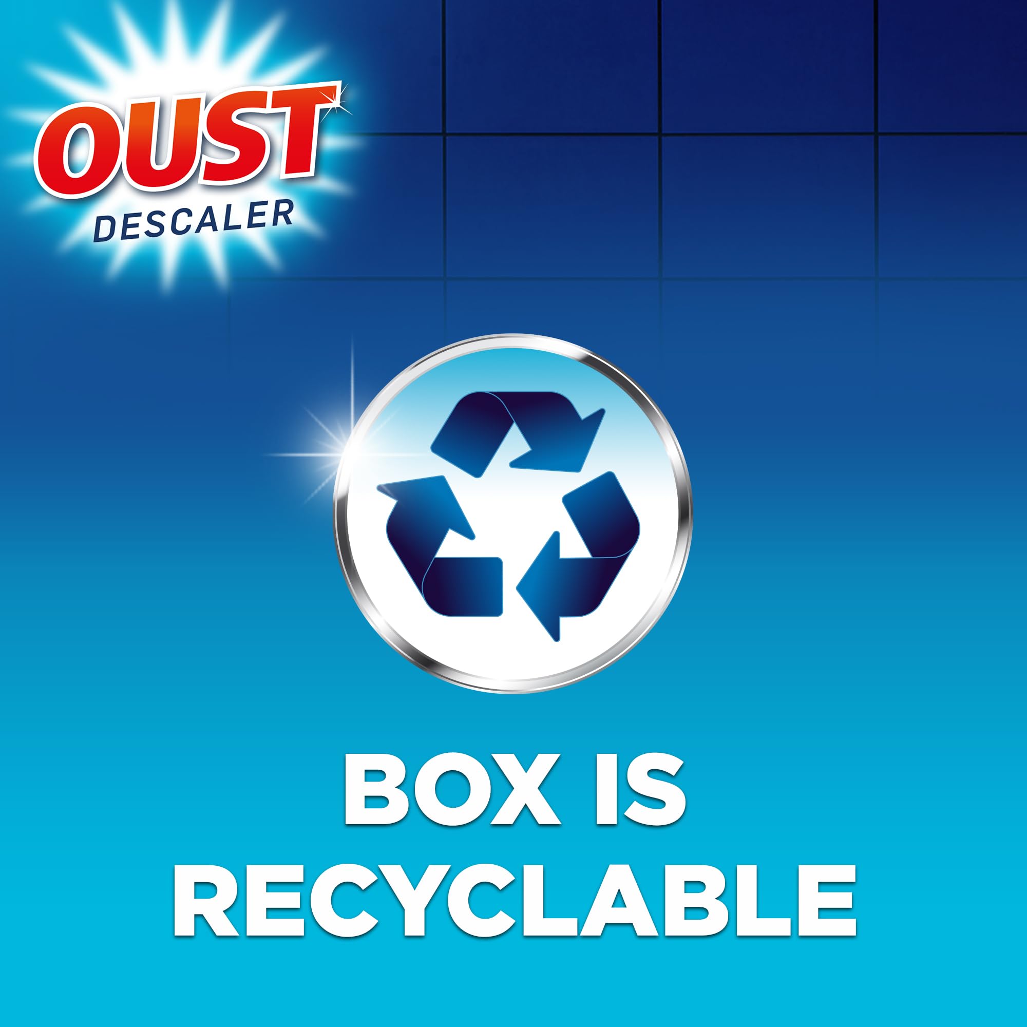 Oust – Entkalker für Geschirrspül- und Waschmaschinen (2 x 75 g x 6) 3