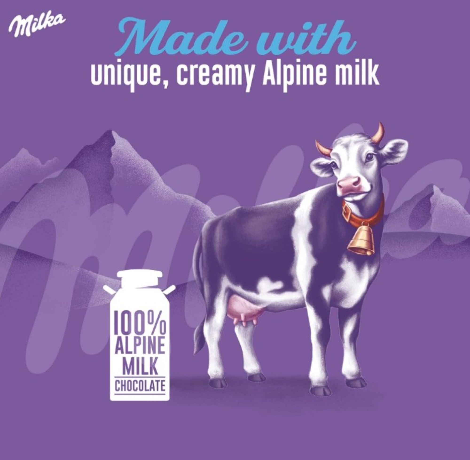 Milka Mmmax Alpenmilchschokolade mit ganzen Haselnüssen, 250 g Tafel 5