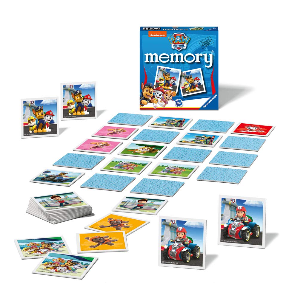 Ravensburger Paw Patrol Mini Memory Game - Matching Card Game for Kids 3