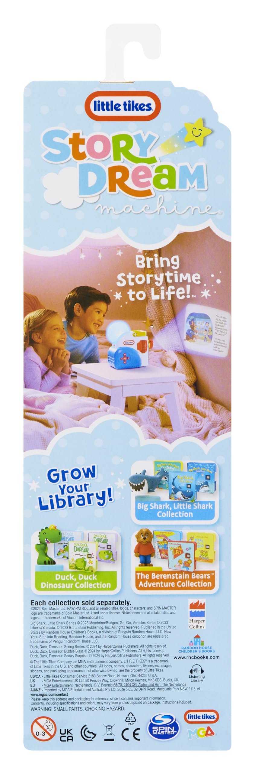 Little Tikes PAW Patrol Heldensammlung für Story Dream Machine – 3 Geschichten, ab 3 Jahren 5