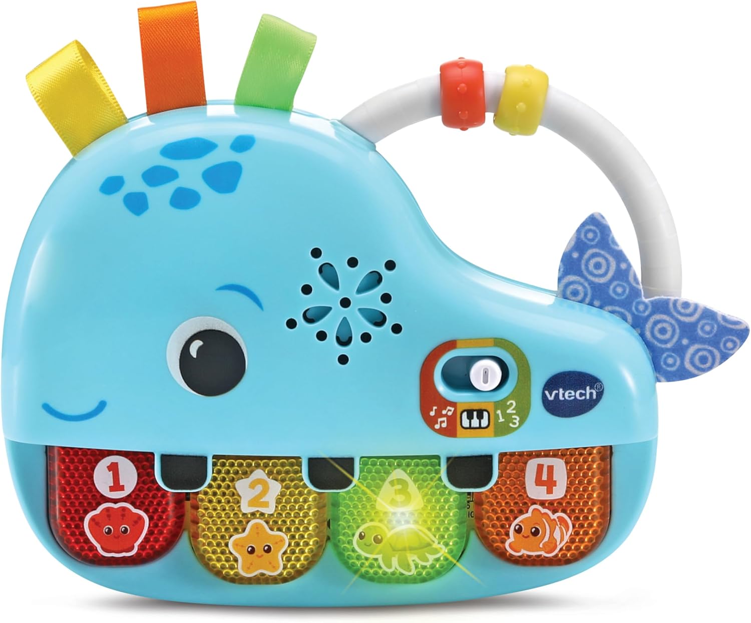 VTech Baby Ocean Buddies Animal Band - Interactive Musical Toy for 3 Months+ 6