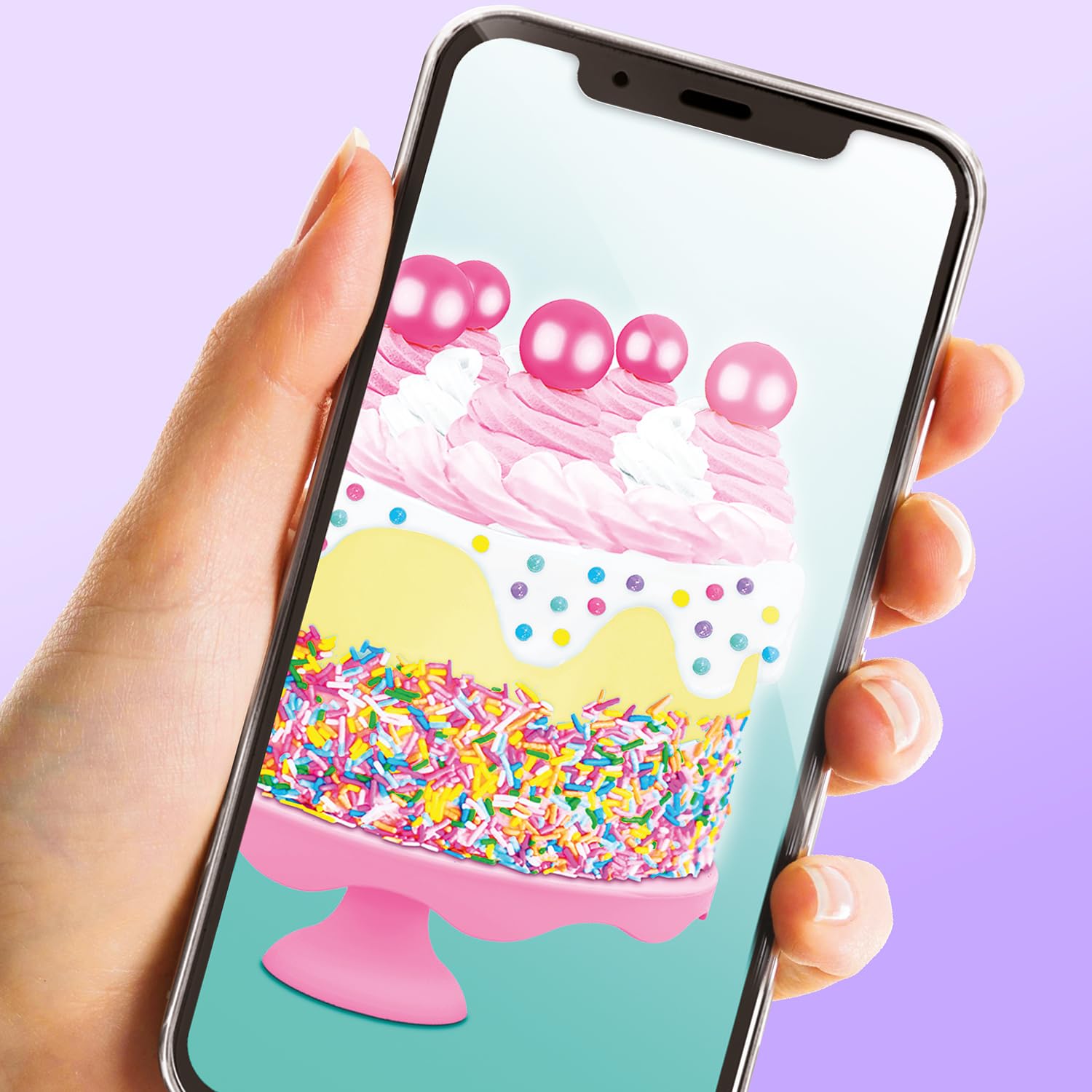 So Slime Sensations Sugary Crush Cake - Make Fun Slime Treats - Ages 3+ 5