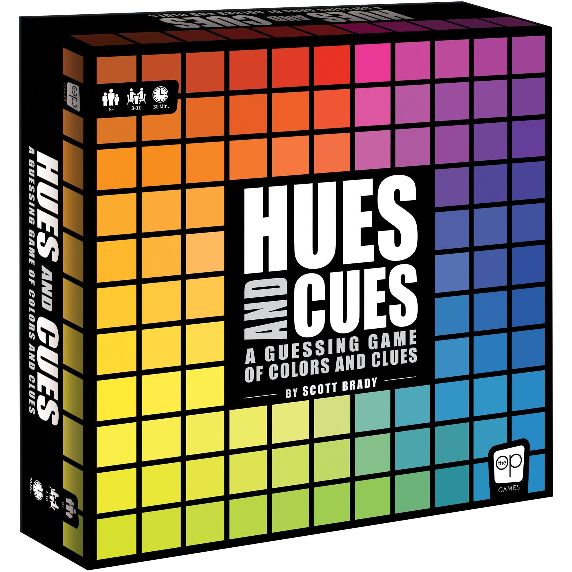 USAopoly Hues and Cues Guessing Board Game 12