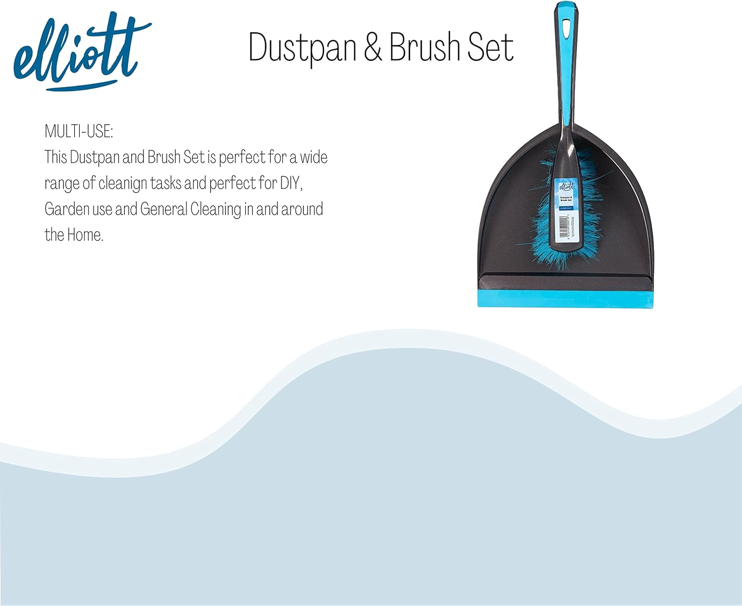 Elliott Large Garden Dustpan and Brush Set for Home and Light Commercial Use 5