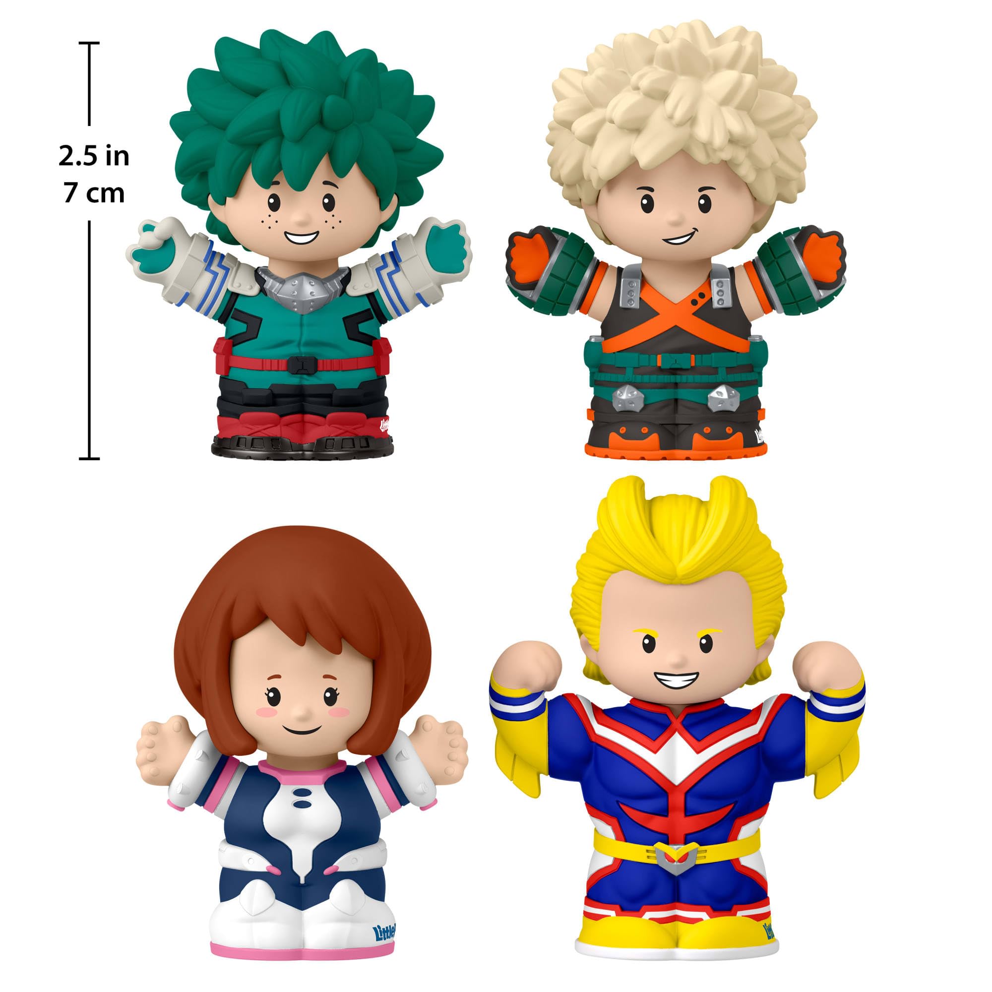 Little People COLLECTOR My Hero Academia Anime Series Special Edition Set | 4 Figures | Ages 96+ 5
