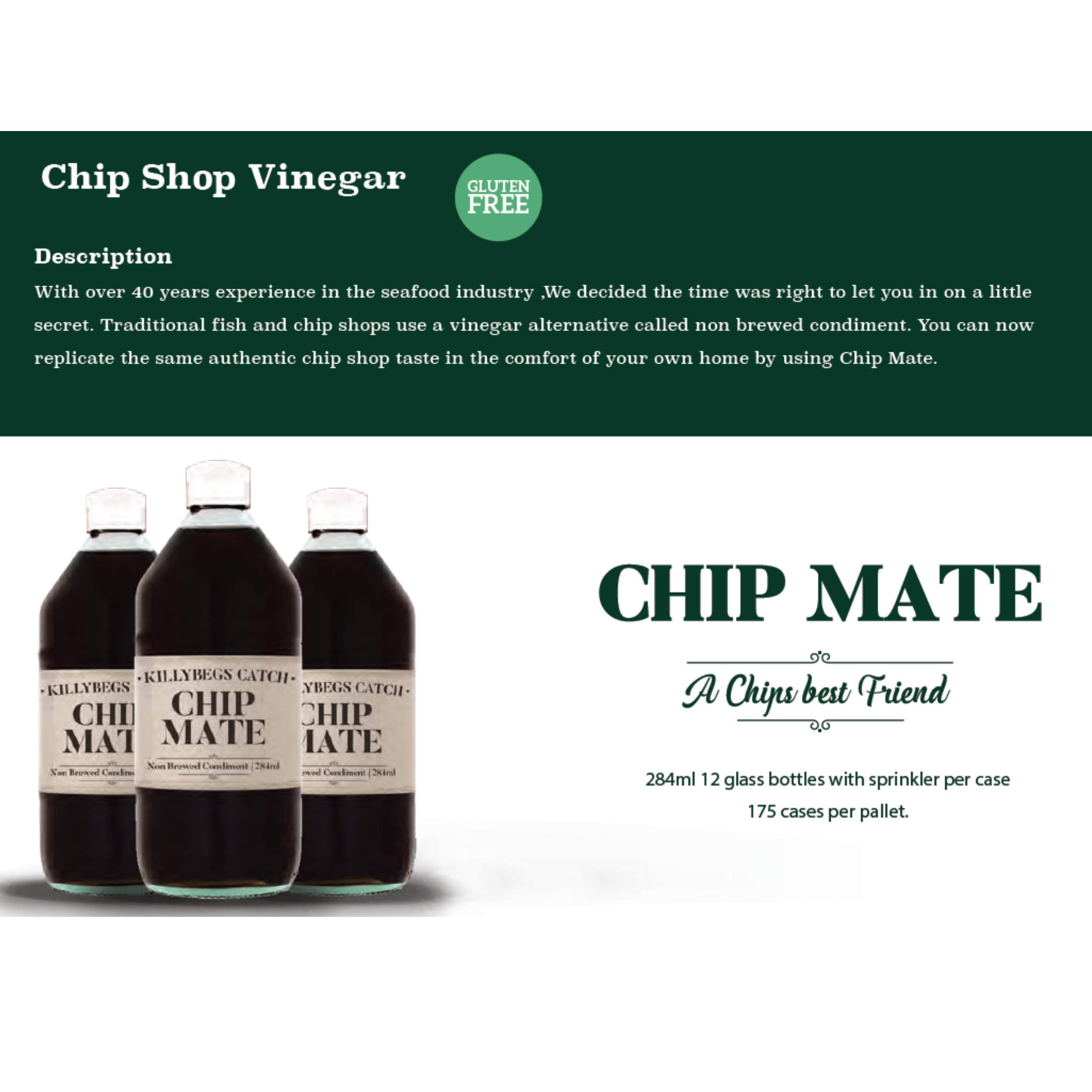 Shines - Chip Mate Non Brewed Condiment Vinegar for Chips, 3 x 284ml Glass Bottles 4