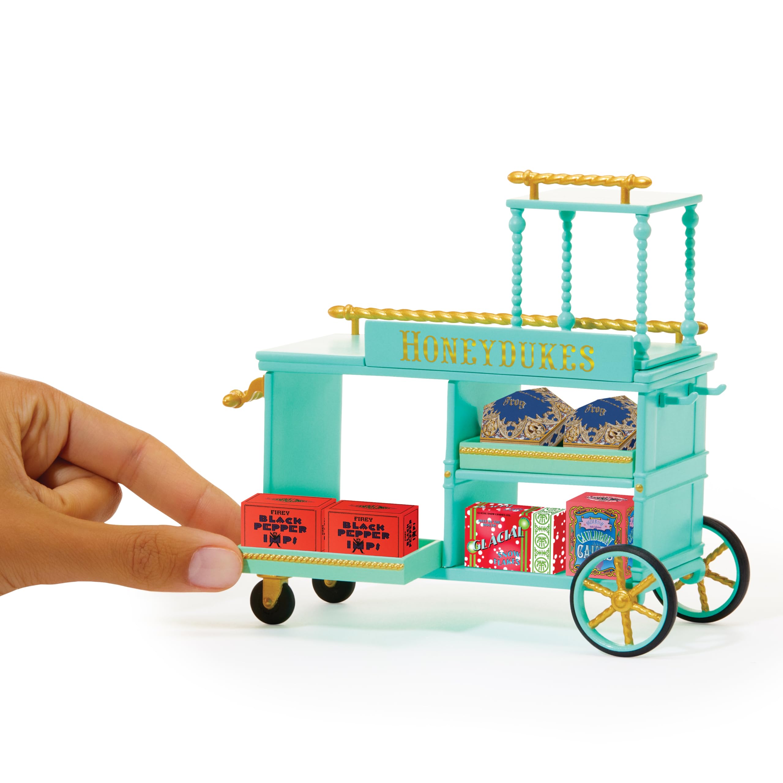 MGA Miniverse Make It Mini Honeydukes Trolley - Harry Potter Building Playset 4