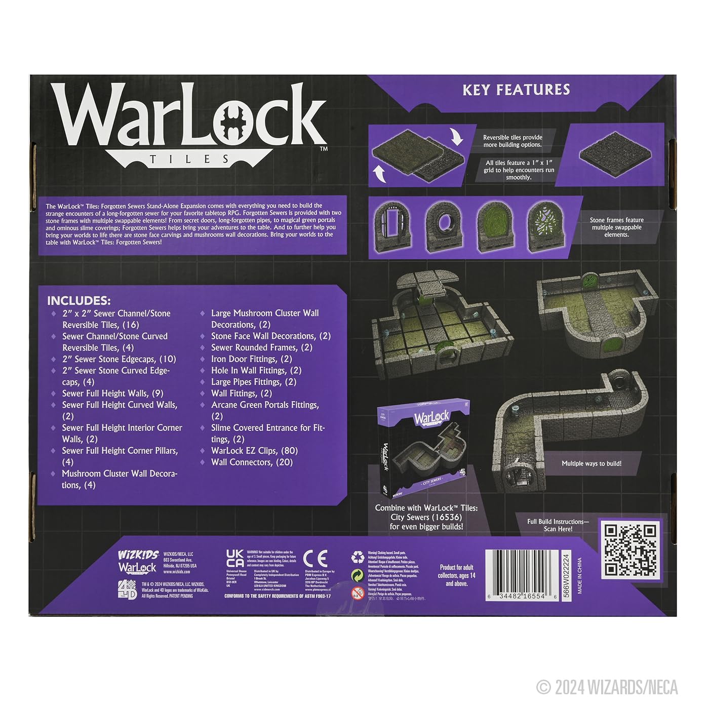WizKids WarLock Tiles Core Set: Forgotten Sewers 3