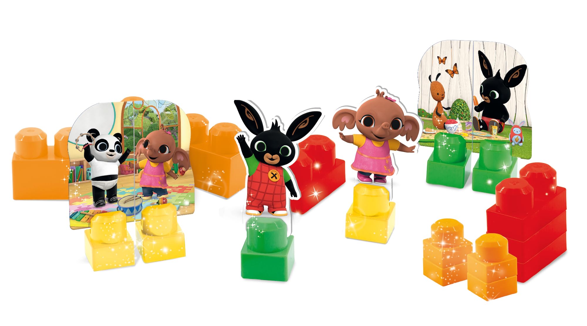 Liscianigiochi Bing Backpack Construction Set for Kids, Red 8