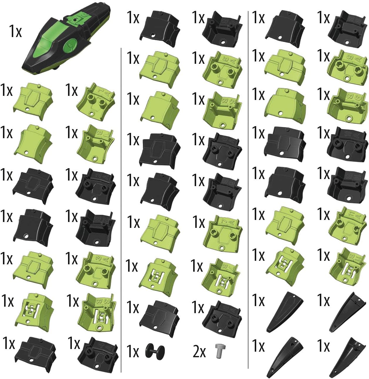 Clementoni Slither Bot - Build & Play Snake Robot for Kids 8+ 9