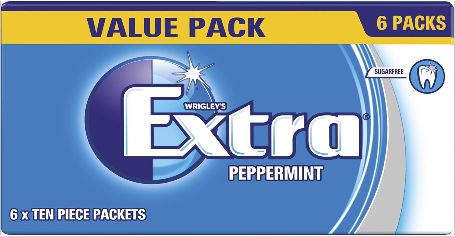 Wrigley's - Extra Peppermint Chewing Gum Sugar Free (84 g) 1