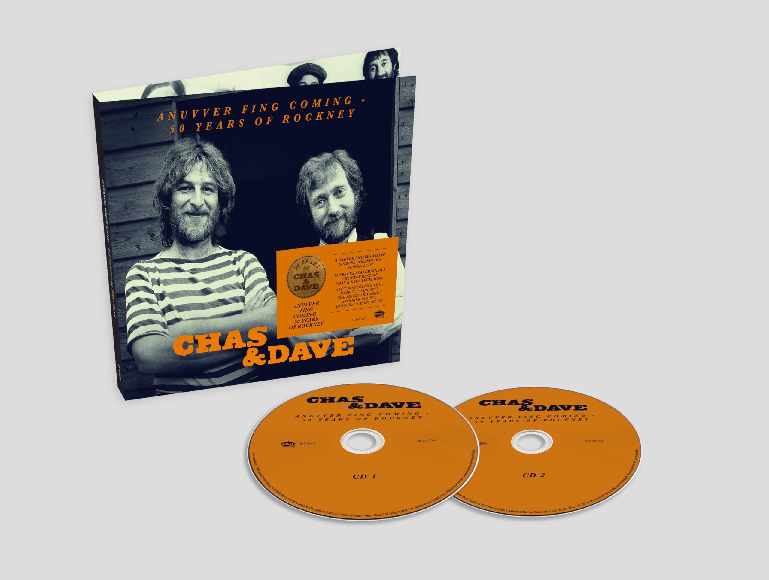 Chas & Dave - Anuvver Fing Coming - 50 Years of Rockney [2CD]