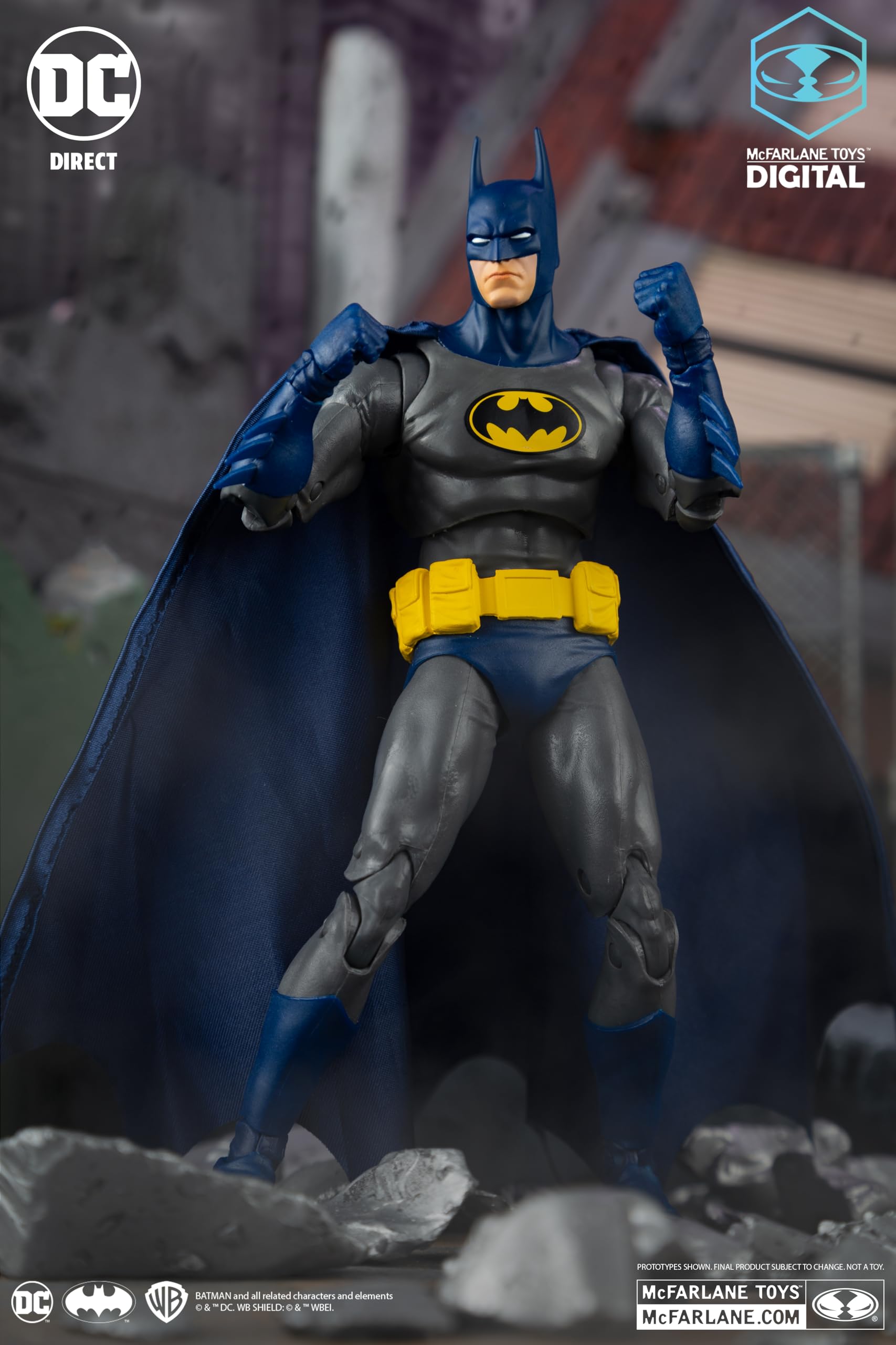 McFarlane DC Batman (No Man's Land) 7in Action Figure with Digital Collectible 4