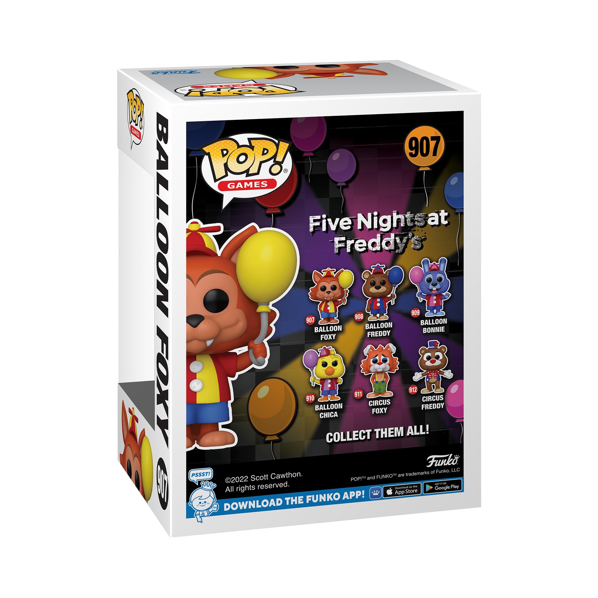 Funko Pop! Games - Balloon Foxy Vinyl Figure #907 (67627) 5