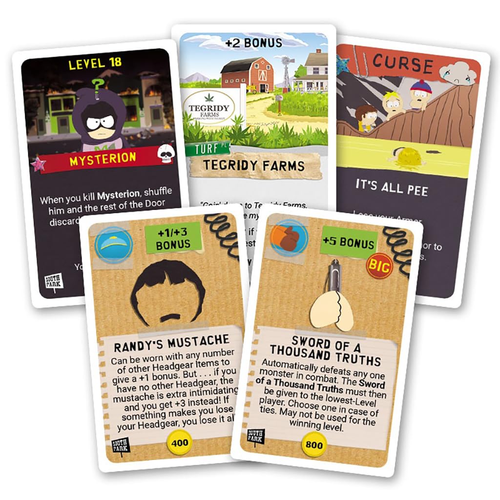 USAopoly Munchkin South Park Kartenspiel | Offiziell lizenziertes South Park Brettspiel 4