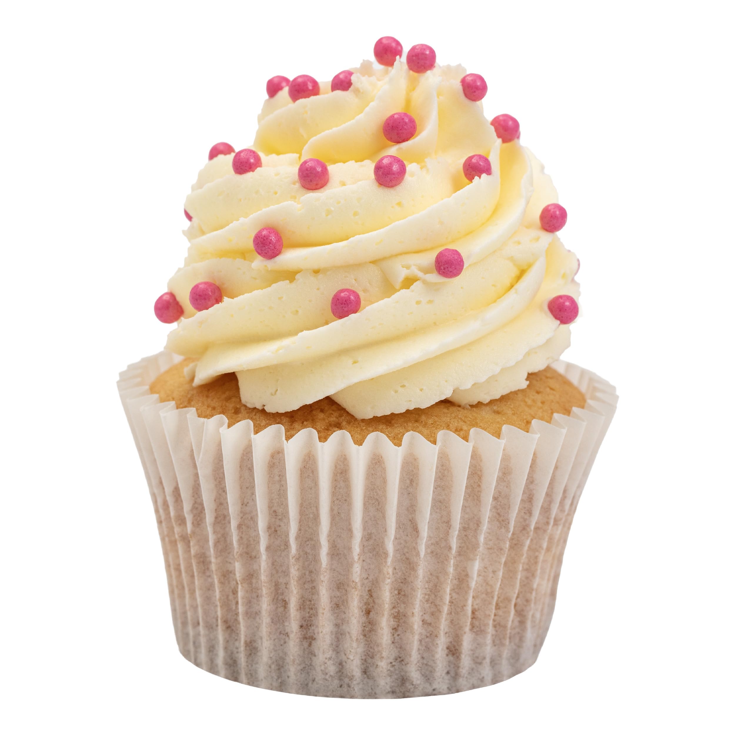 PME Cake Pearl Sprinkles - Hot Pink 4mm (74g) | Edible Sugar Pearl Decoration 3