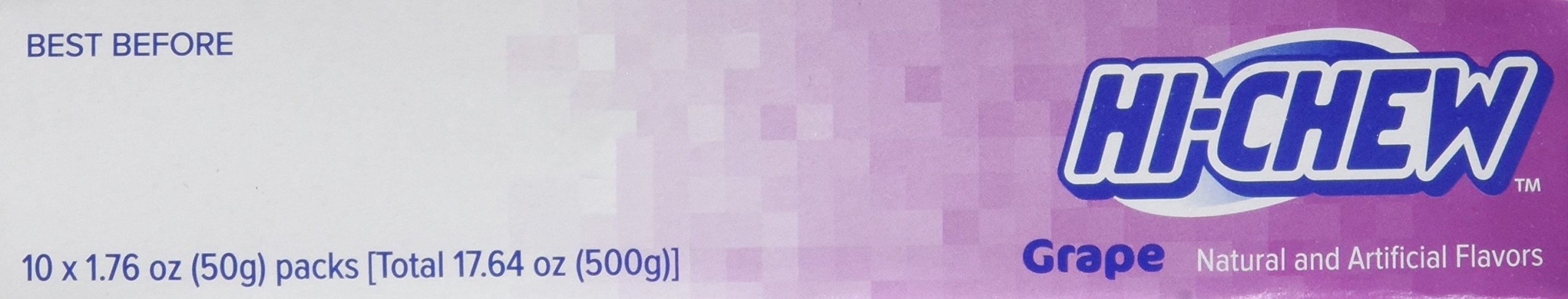 Morinaga Hi-Chew Grape 50g Chewy Fruit Candy - Rich Grape Flavor with Long-Lasting Taste 4