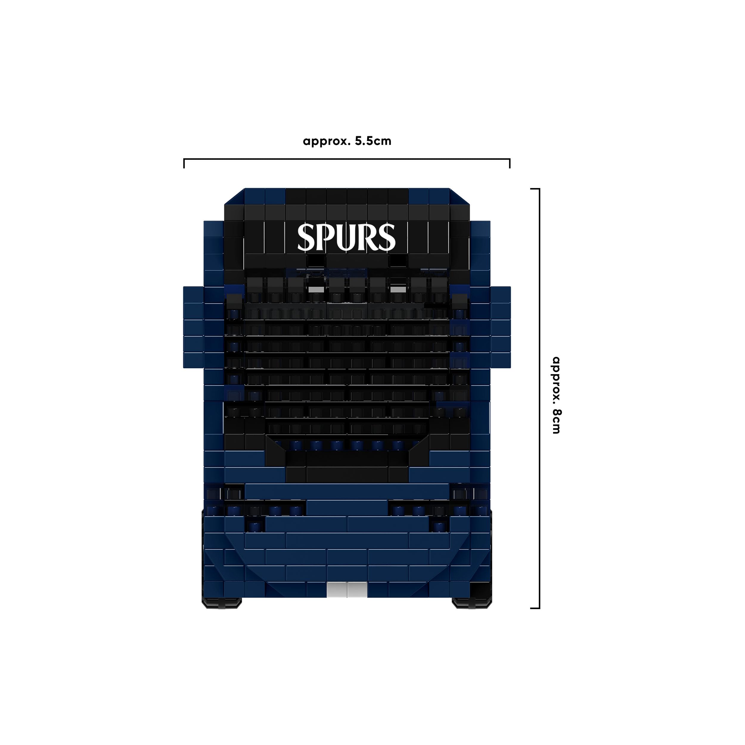 FOCO Tottenham Hotspur FC BRXLZ Bricks 3D Coach Building Set | 1347 Pieces | Ages 12+ 4