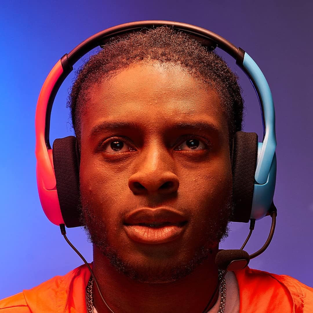 PDP LVL40 Wired Stereo Headset for Nintendo Switch - Joy-Con Blue/Red 10