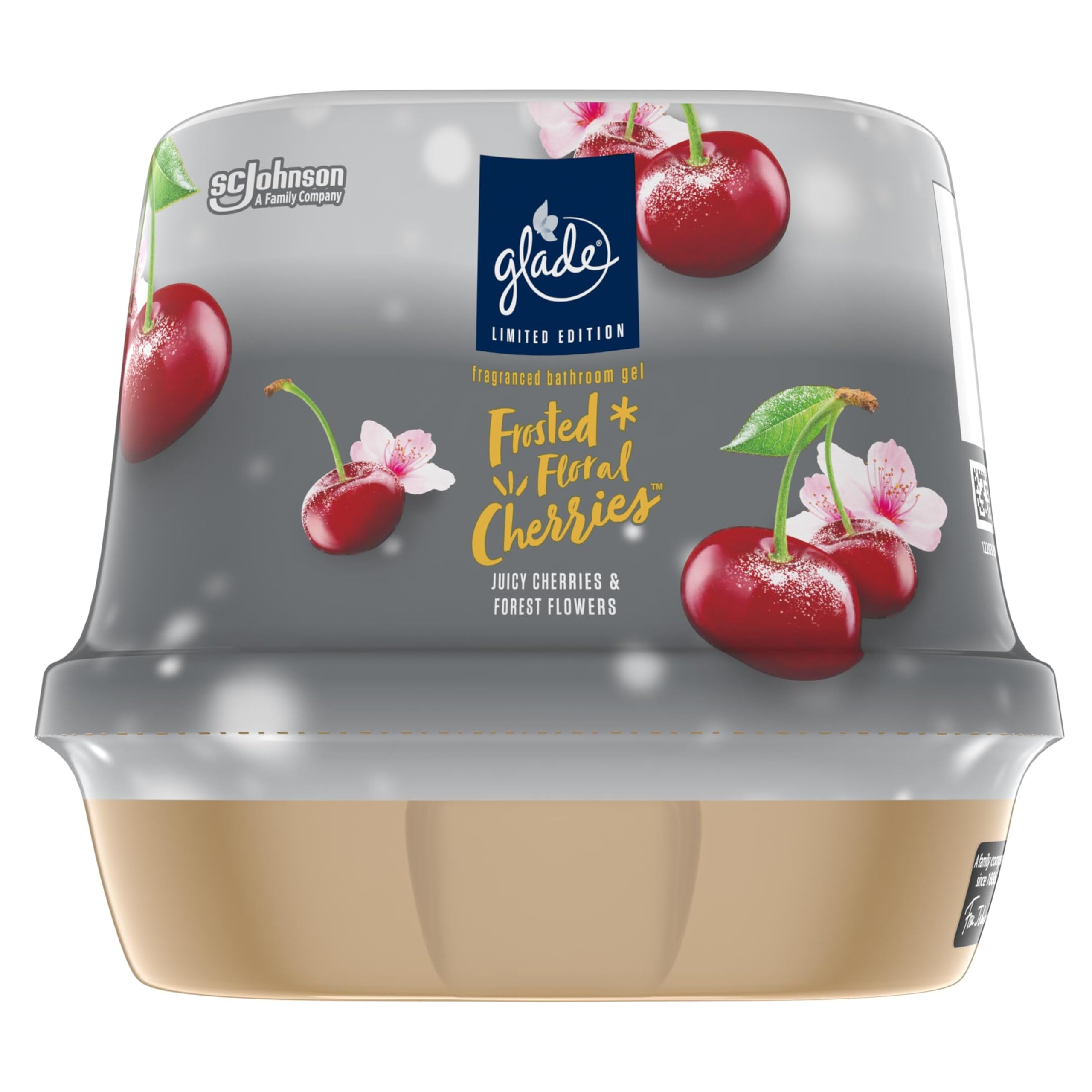 Glade - Frosted Floral Cherries Fragranced Bathroom Gel Air Freshener 5