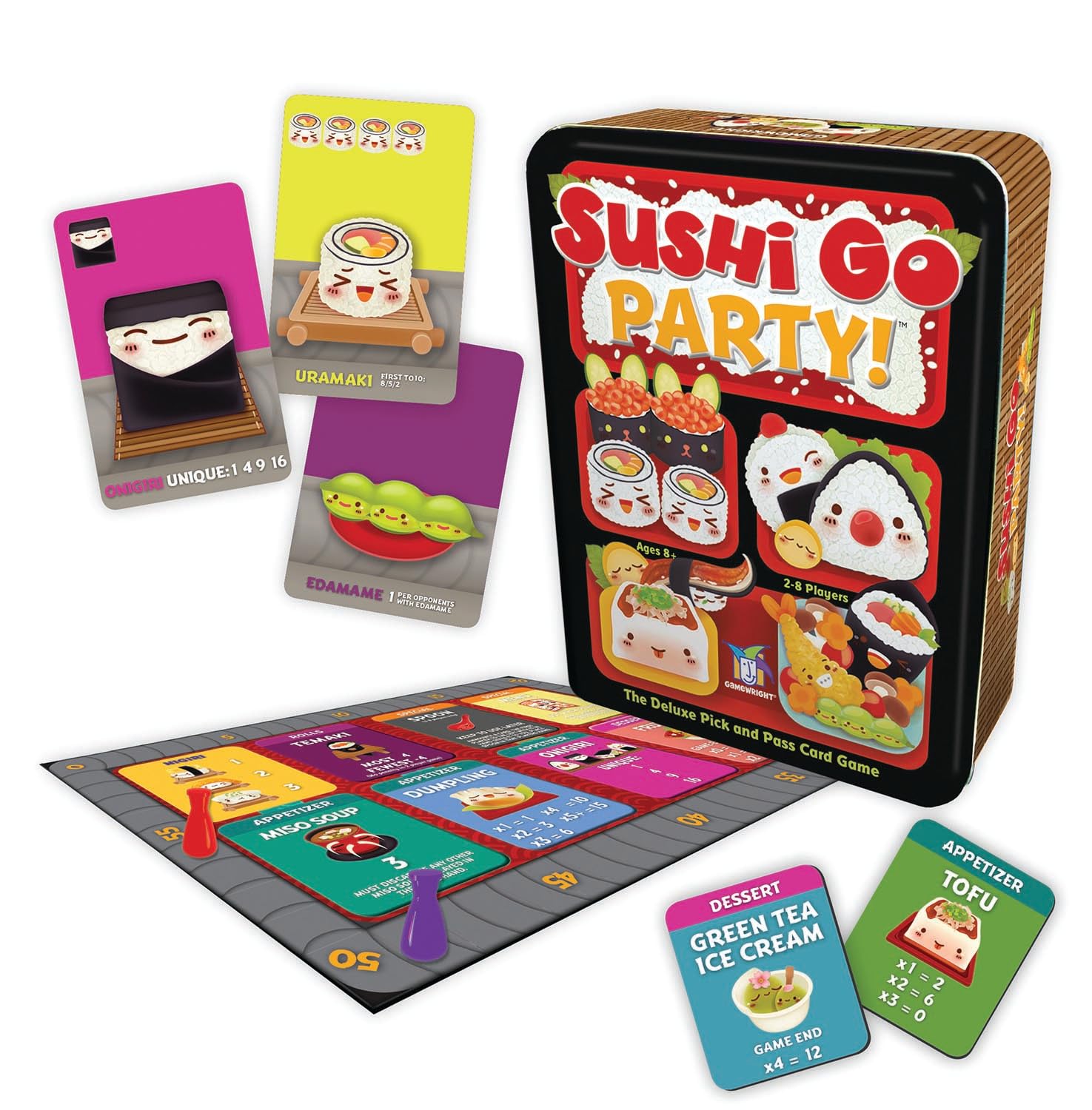 Gamewright Sushi Go Party Game Card Game