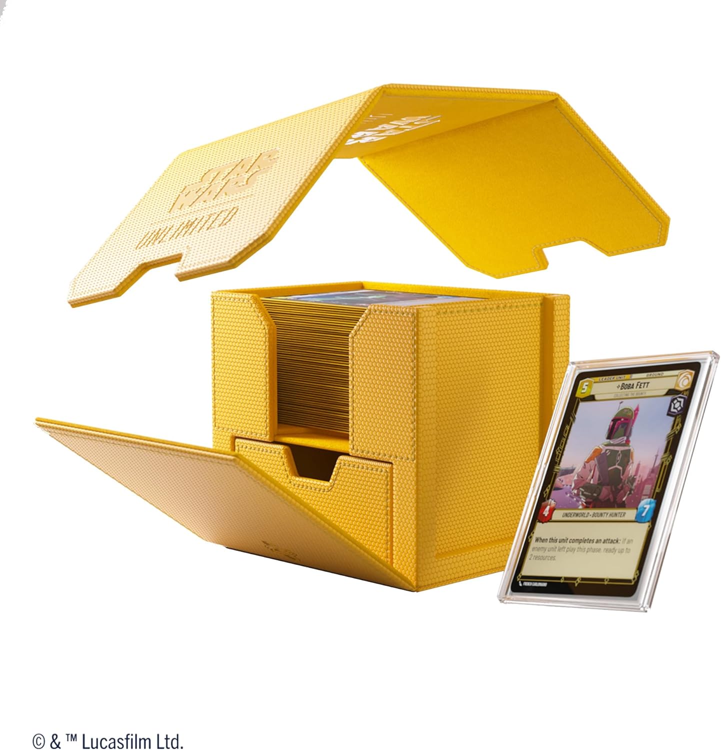 Gamegenic Star Wars Unlimited Deck Pod – Gelb – Sammelkartenspiel-Zubehör