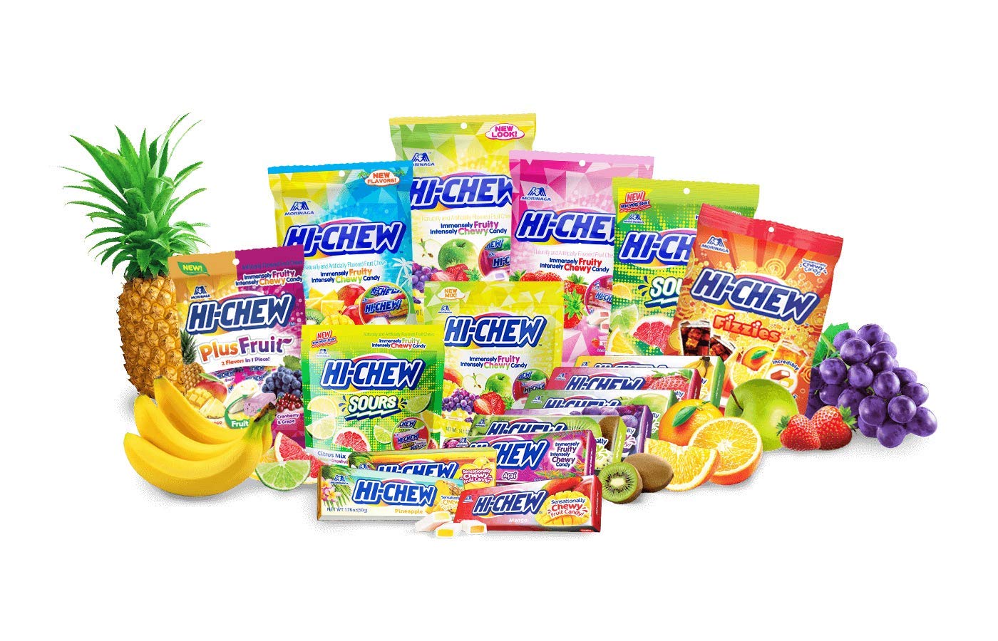 Morinaga Hi-Chew Grape 50g Chewy Fruit Candy - Rich Grape Flavor with Long-Lasting Taste 5
