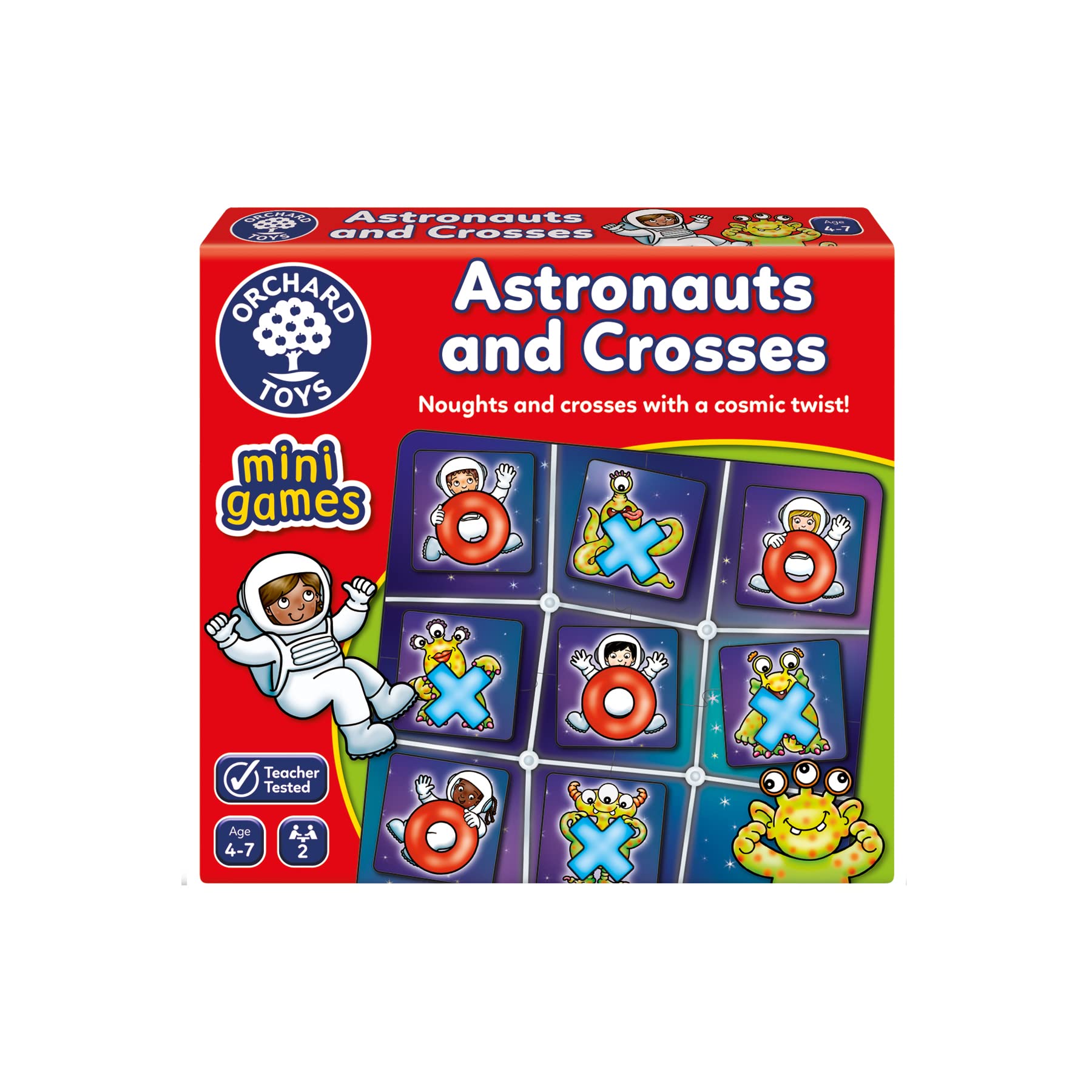 Orchard Toys Astronauten und Kreuze Mini-Reisespiel