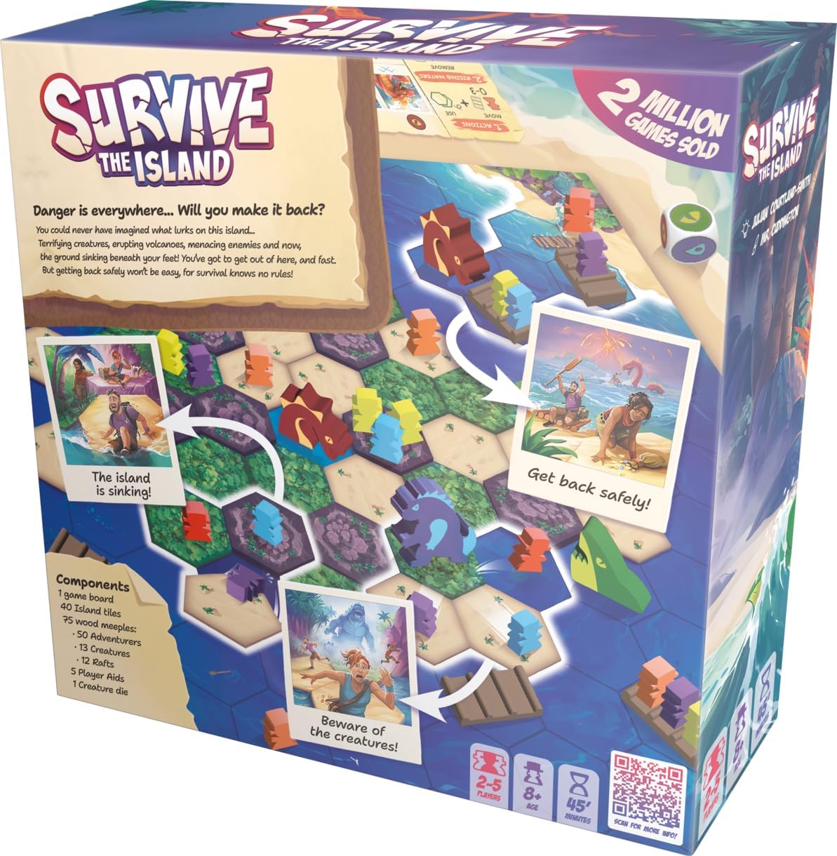 Zygomatic Survive the Island Board Game 3