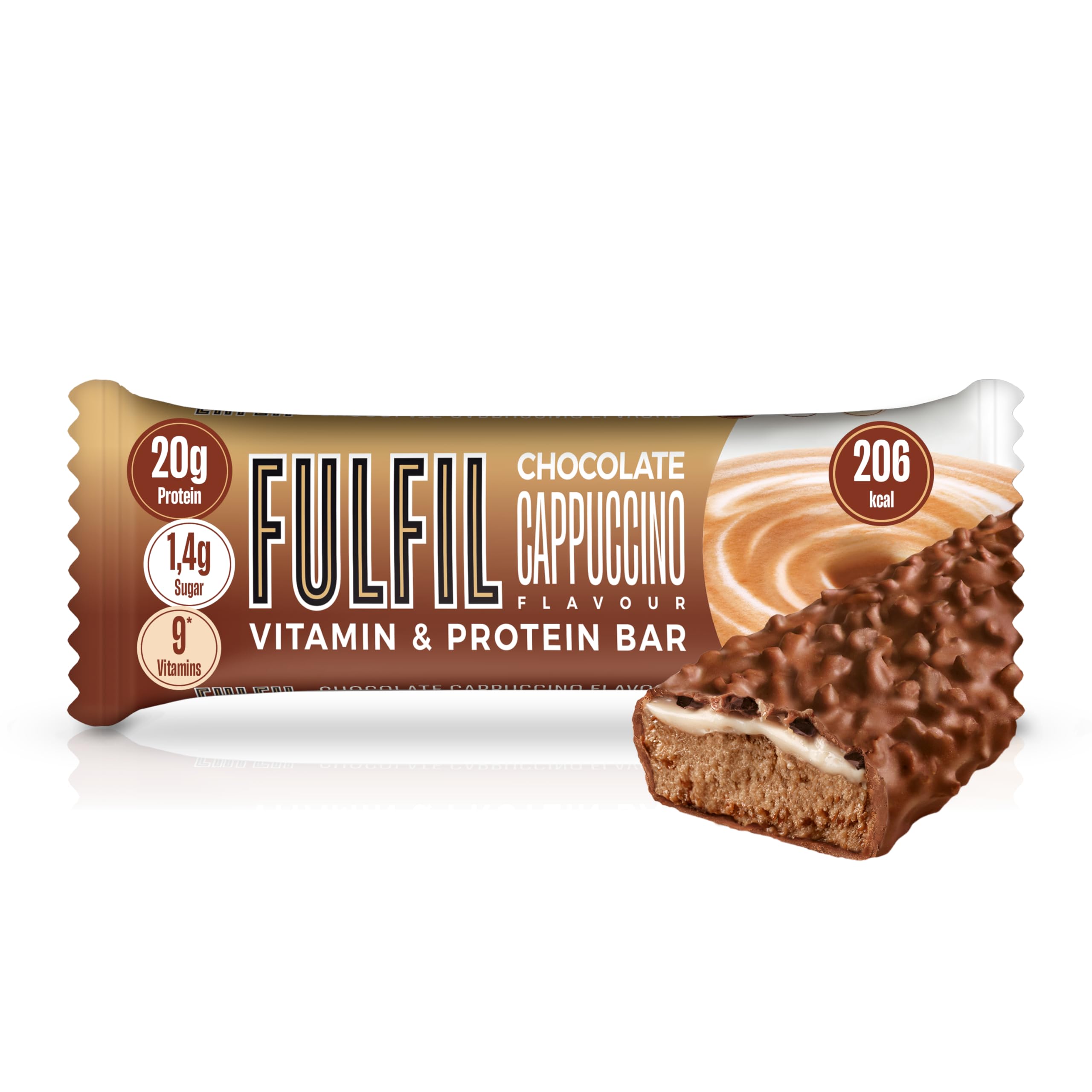 Fulfil - Vitamin and Protein Bars Chocolate Cappuccino (15 x 55g)