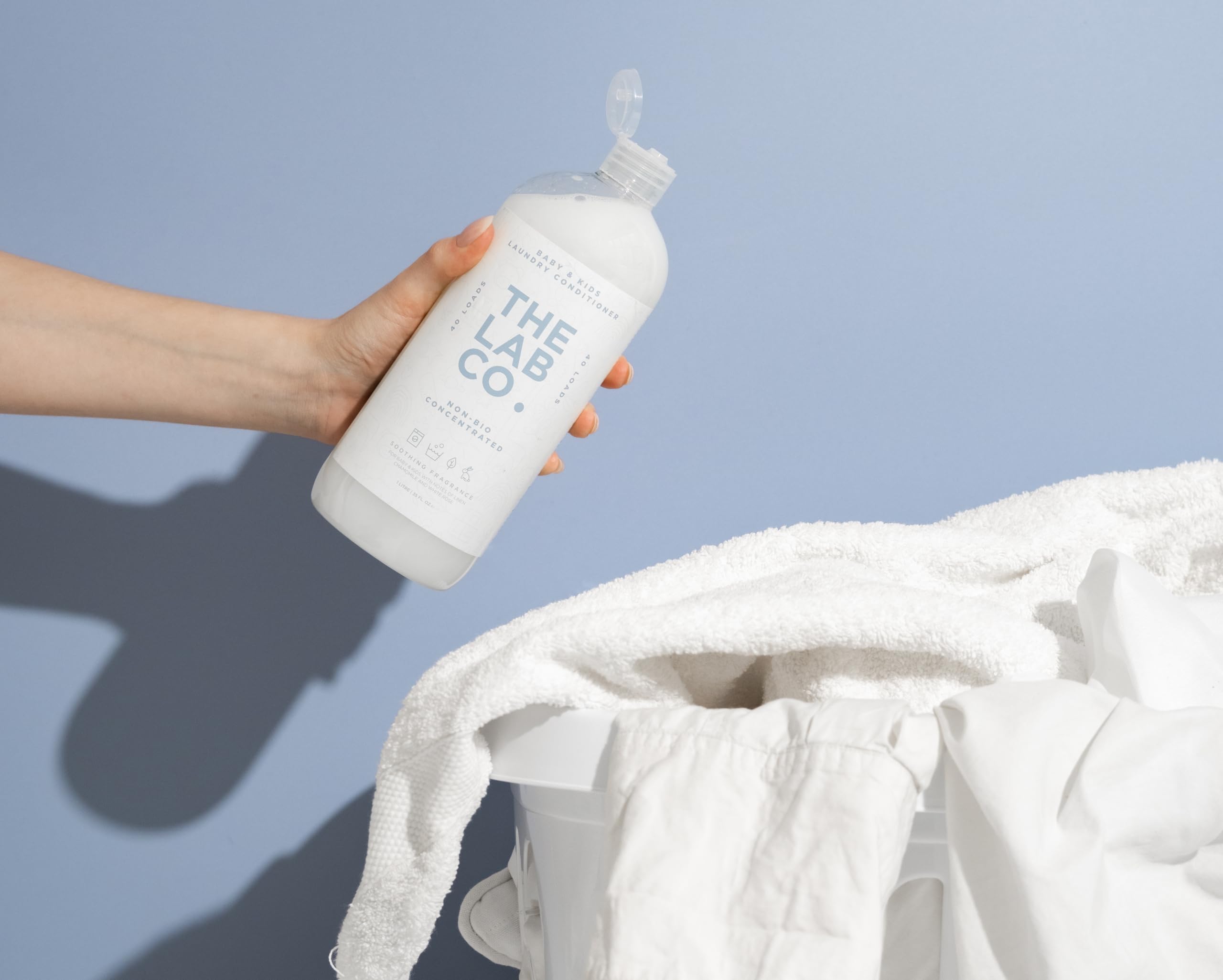 The Lab Co. Soothing Fabric Conditioner & Laundry Softener - Non-Bio, Ultra Concentrated, Plant & Mineral Based 4