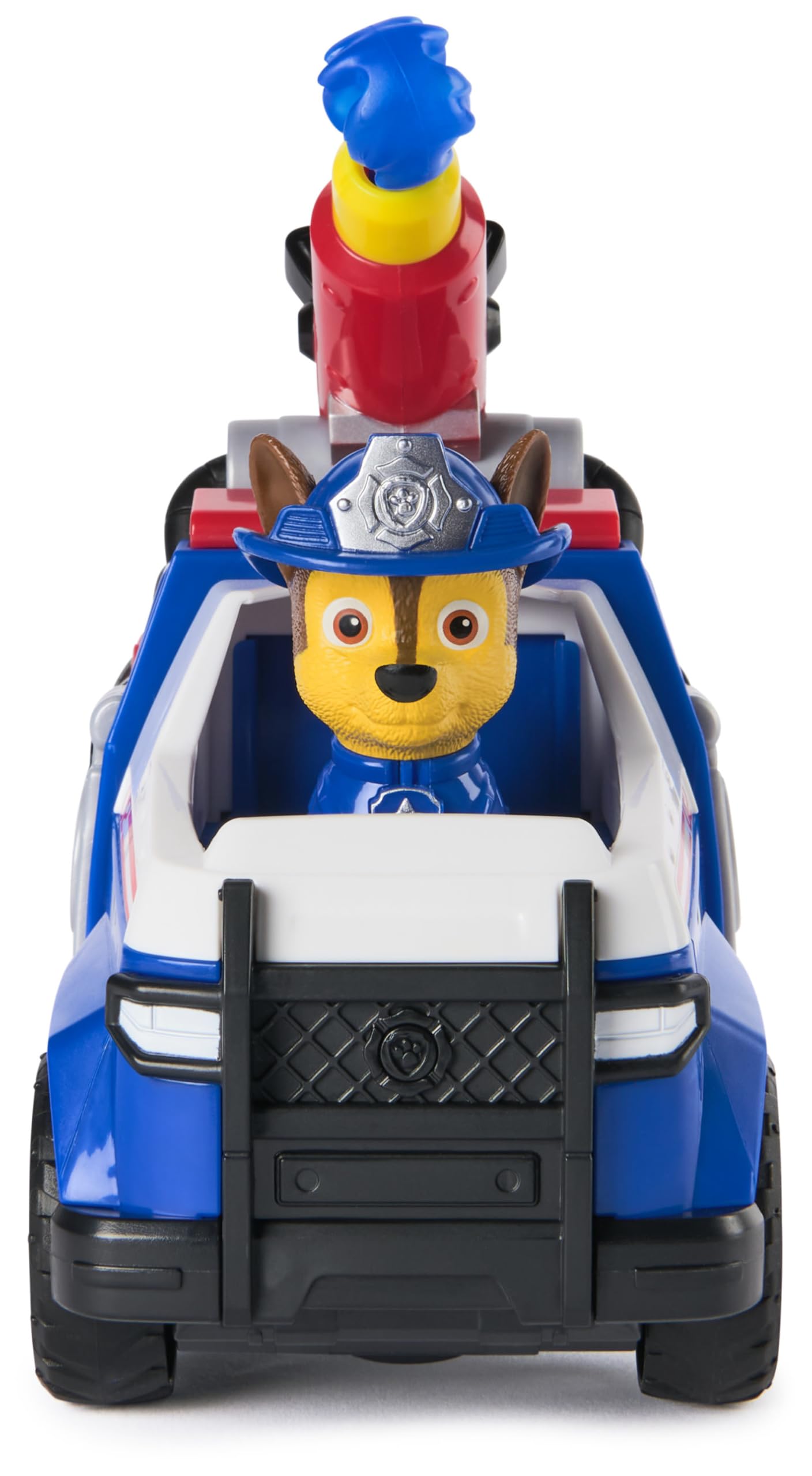 Paw Patrol Chase Rescue Fire Cruiser with Action Figure & Projectile Launcher - Fire Truck Playset for Kids 3+