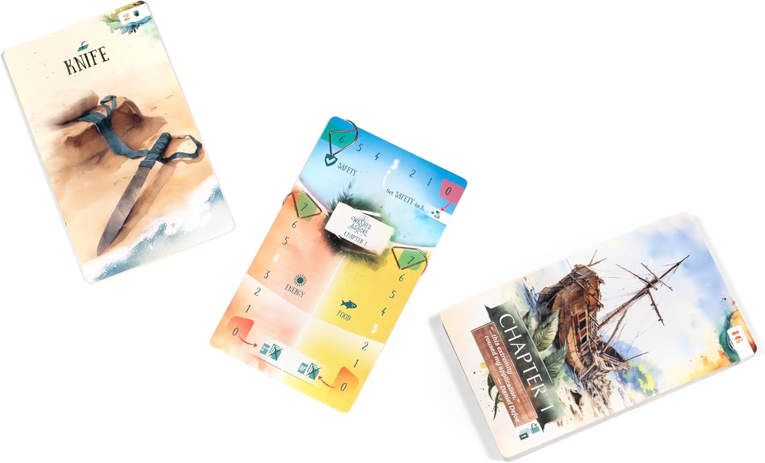 Alley Cat Games Washed Ashore Card Based Choose Your Own Adventure Game 6