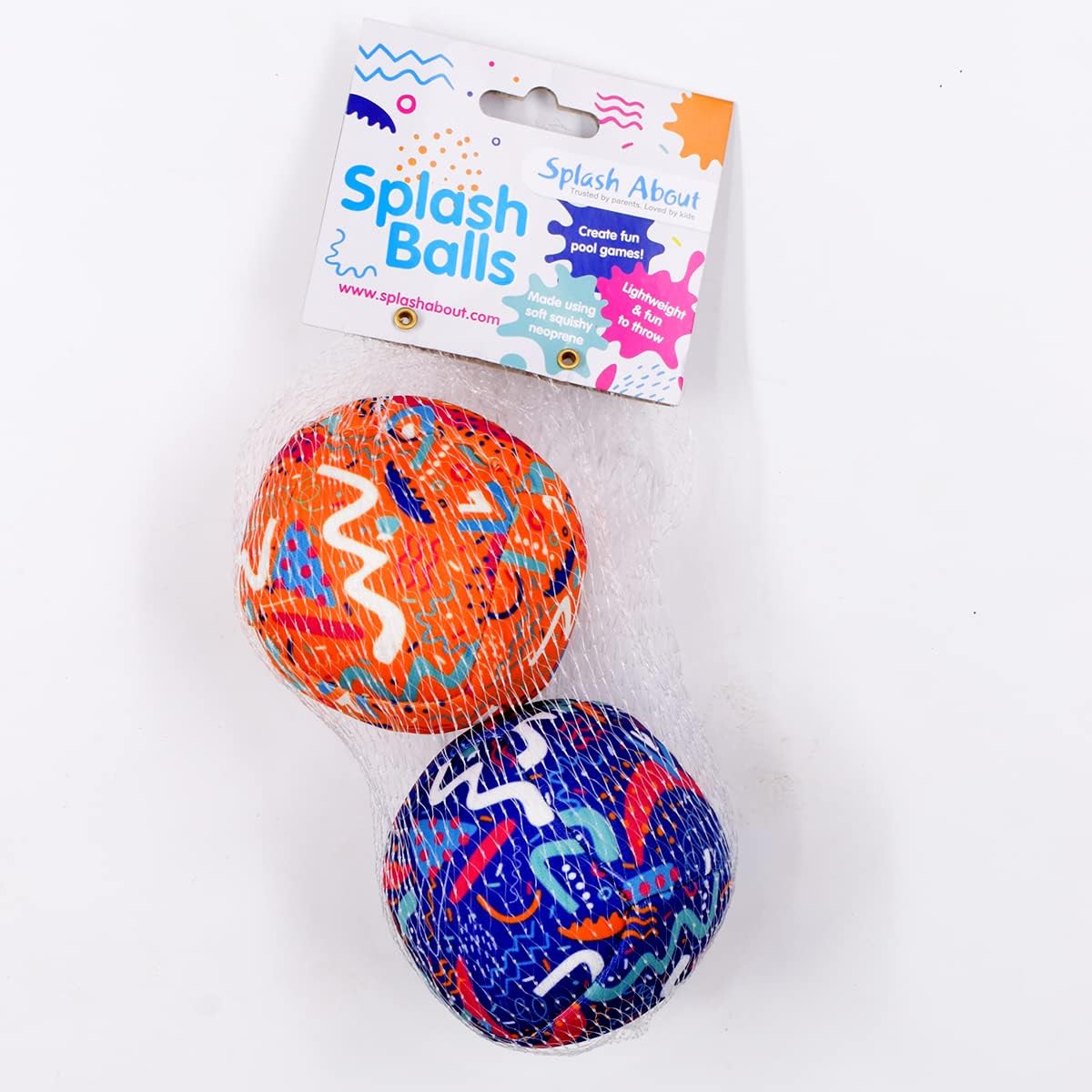 Splash About Splash Balls - Fun Lightweight Neoprene Water Play Balls for Kids 3