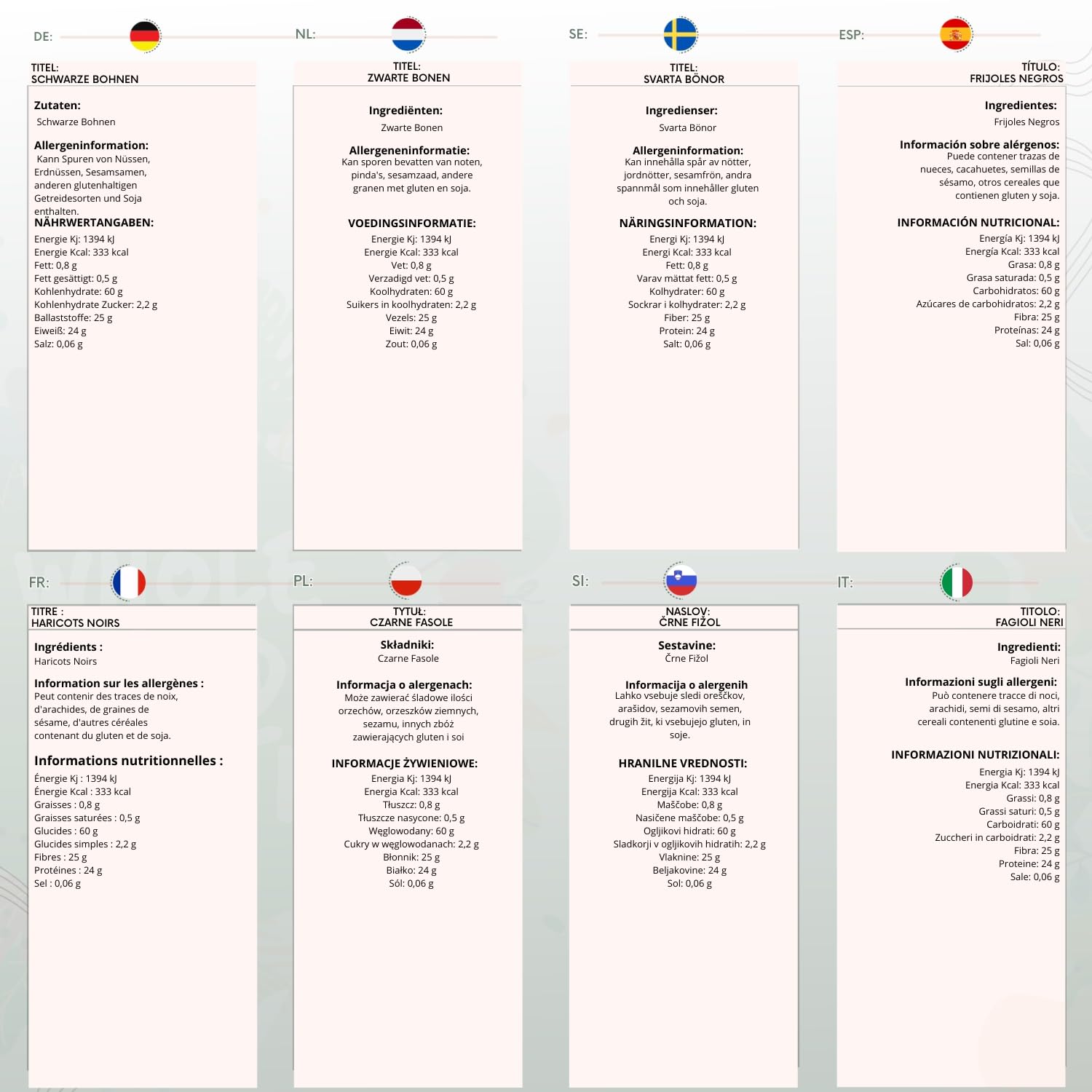 Wholefood Earth Black Beans 1 kg | GMO Free | Natural | High Fibre | High Protein | Vegan